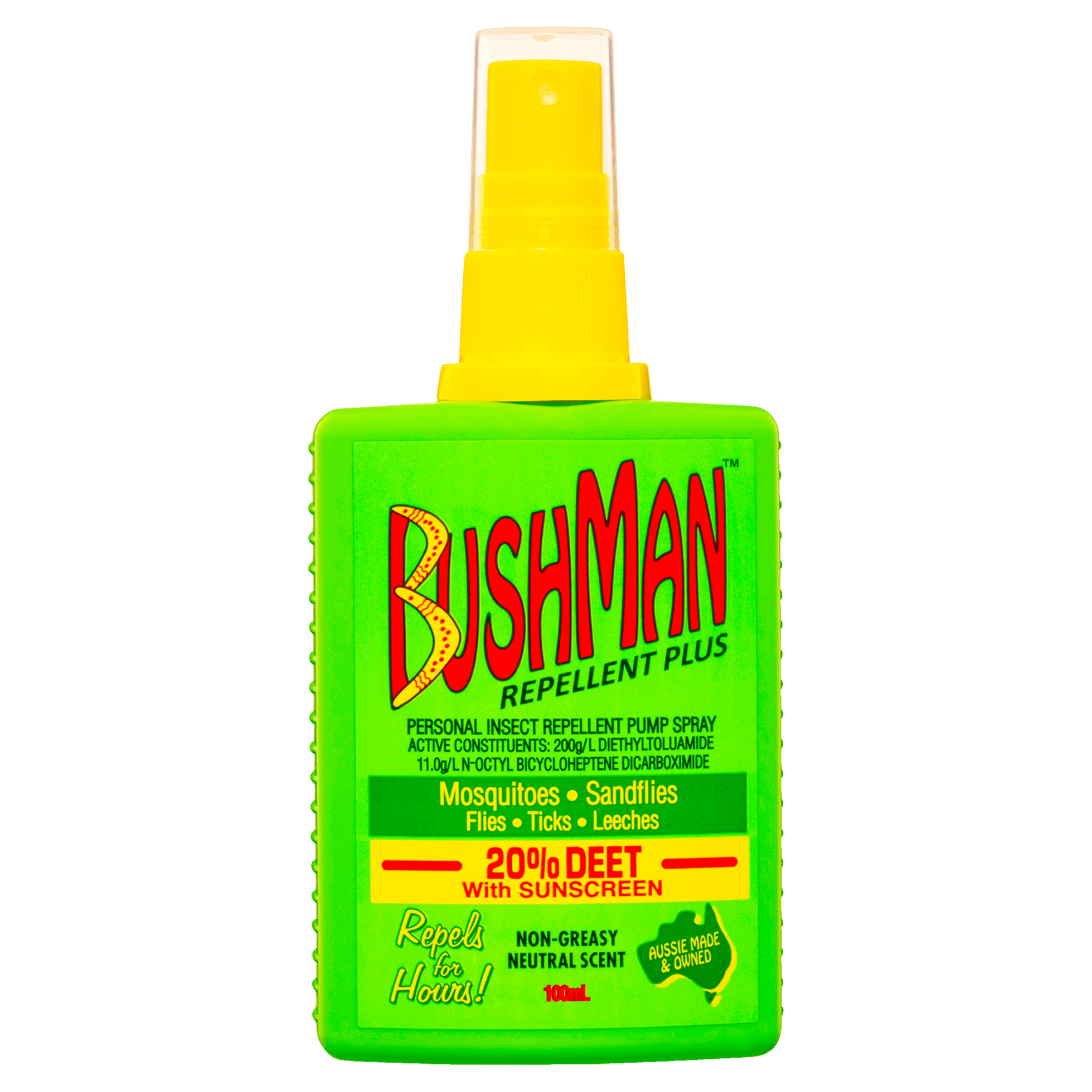 Bushman Plus Sunscreen Pump Spray 100ml - Image 1