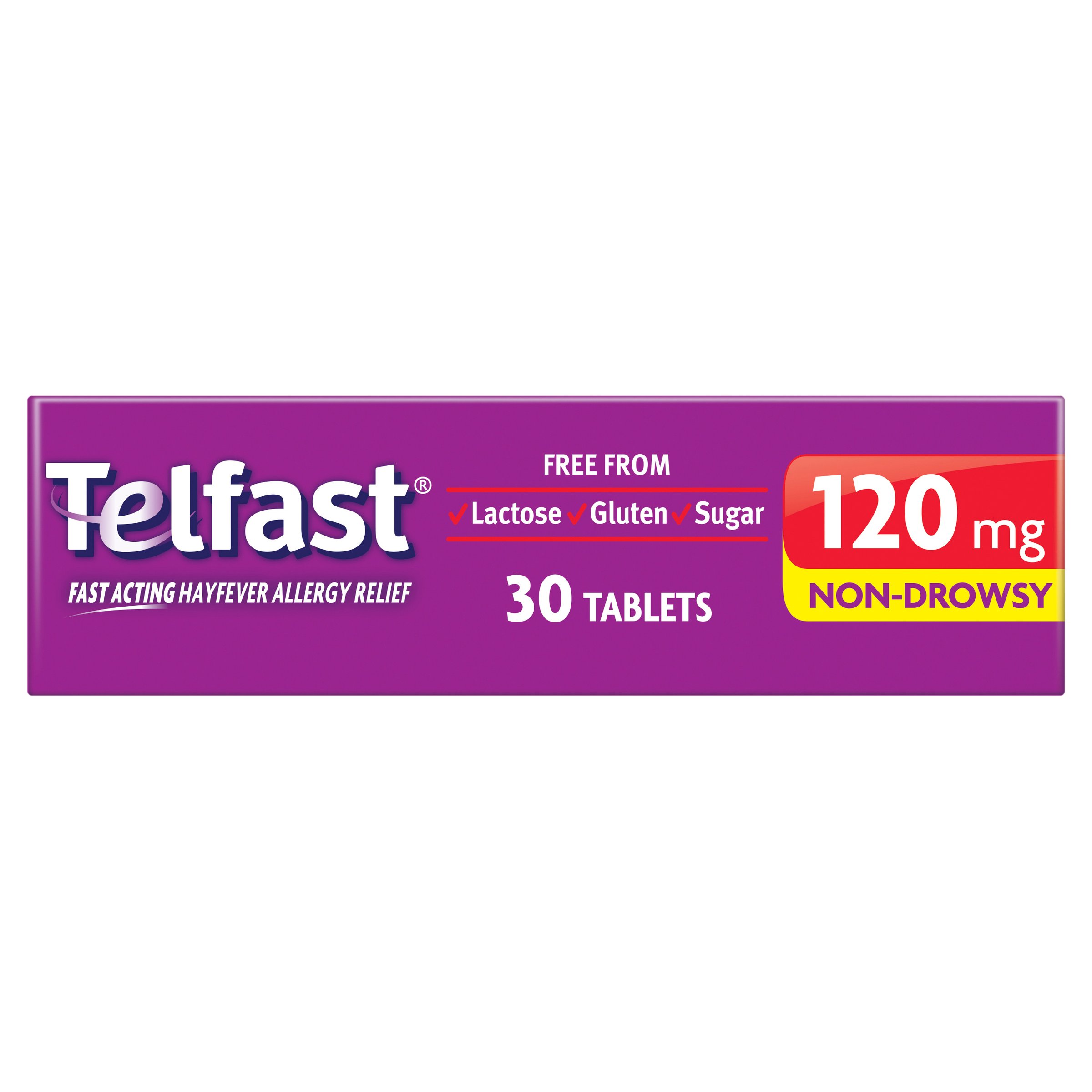 Telfast 120mg - 30 tablets - Image 3