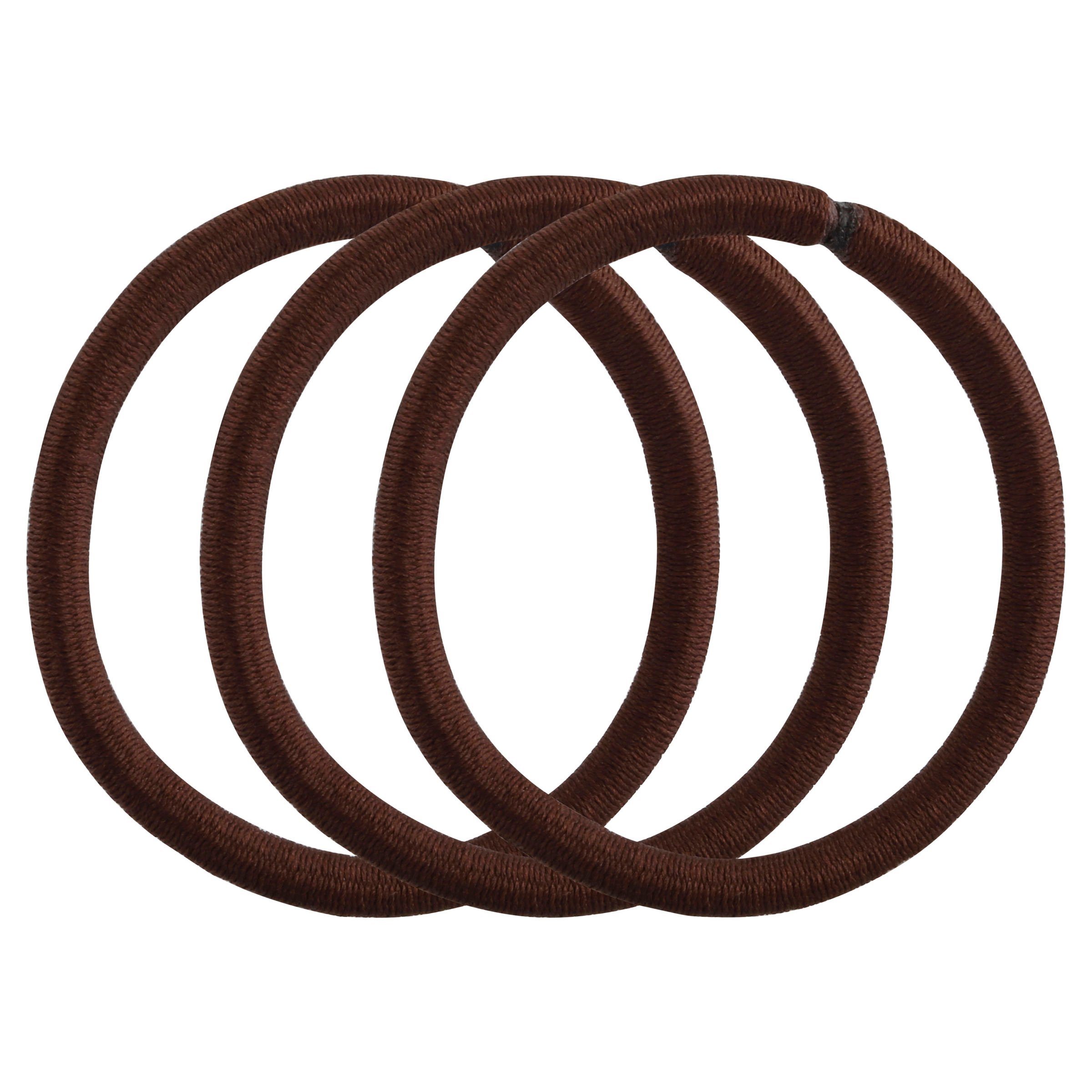 Lady Jayne Snagless Elastics Brown 10 pack - Image 2
