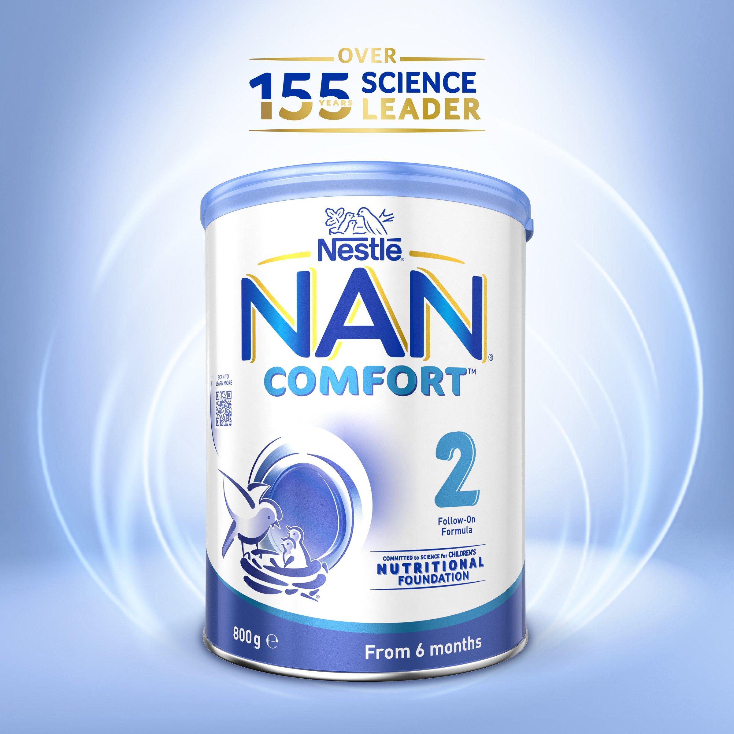 Nestle NAN Comfort Stage 2 - 800g - Image 3