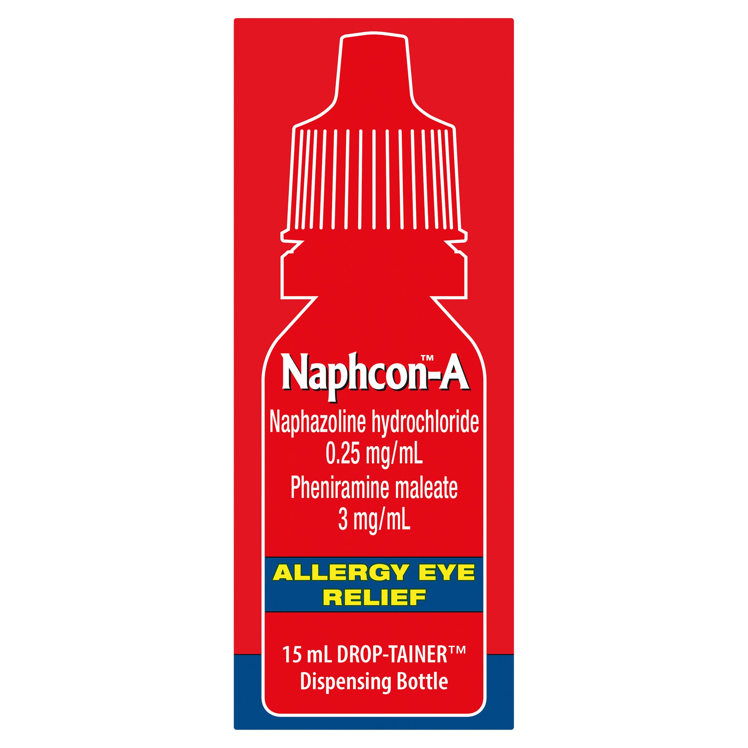 Naphcon A Allergy Relief Eye Drops 15ml - Image 4