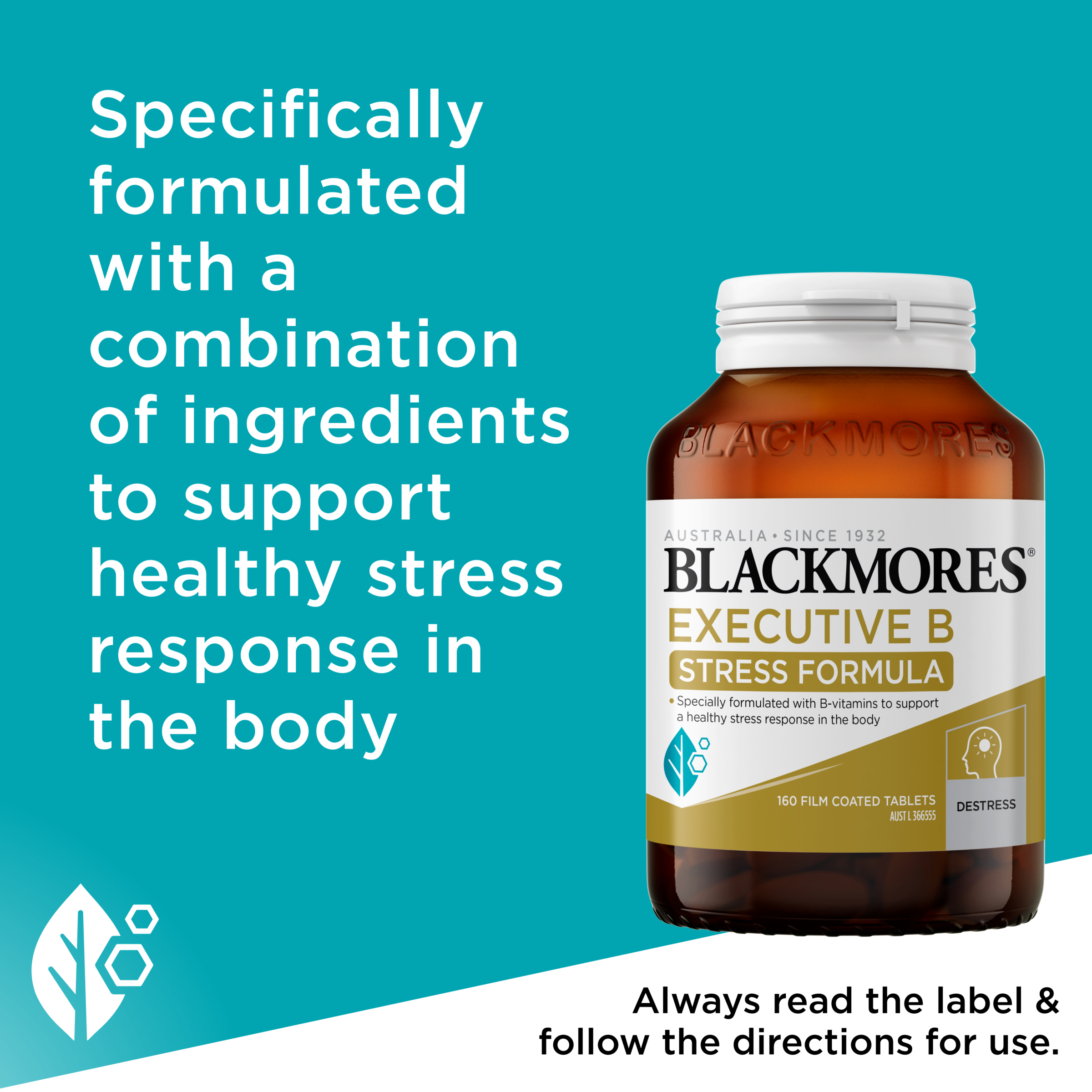 Blackmores Executive B Stress Formula 160 tablets - Image 6