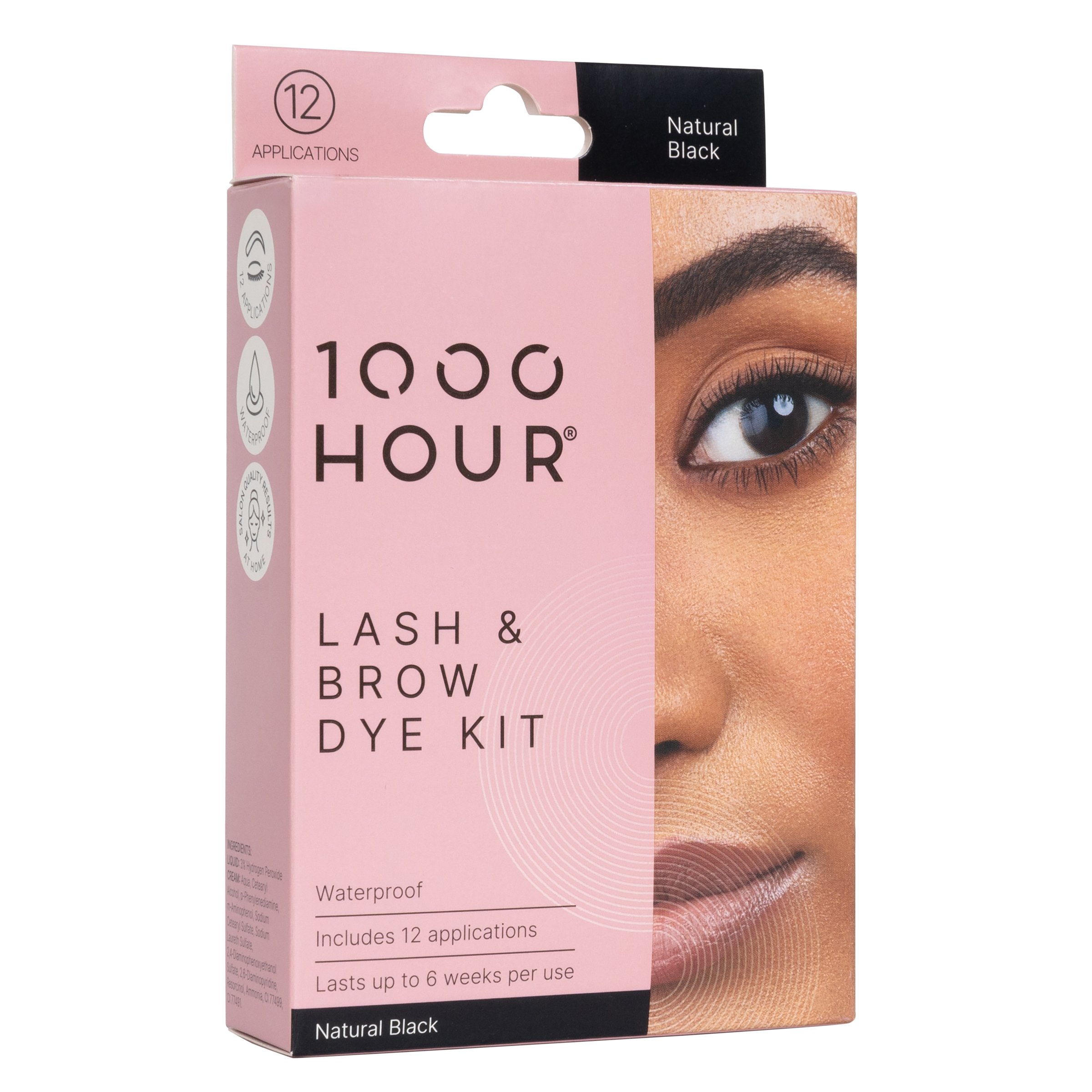 1000 Hour Eyelash Dye Black 1 each - Image 5