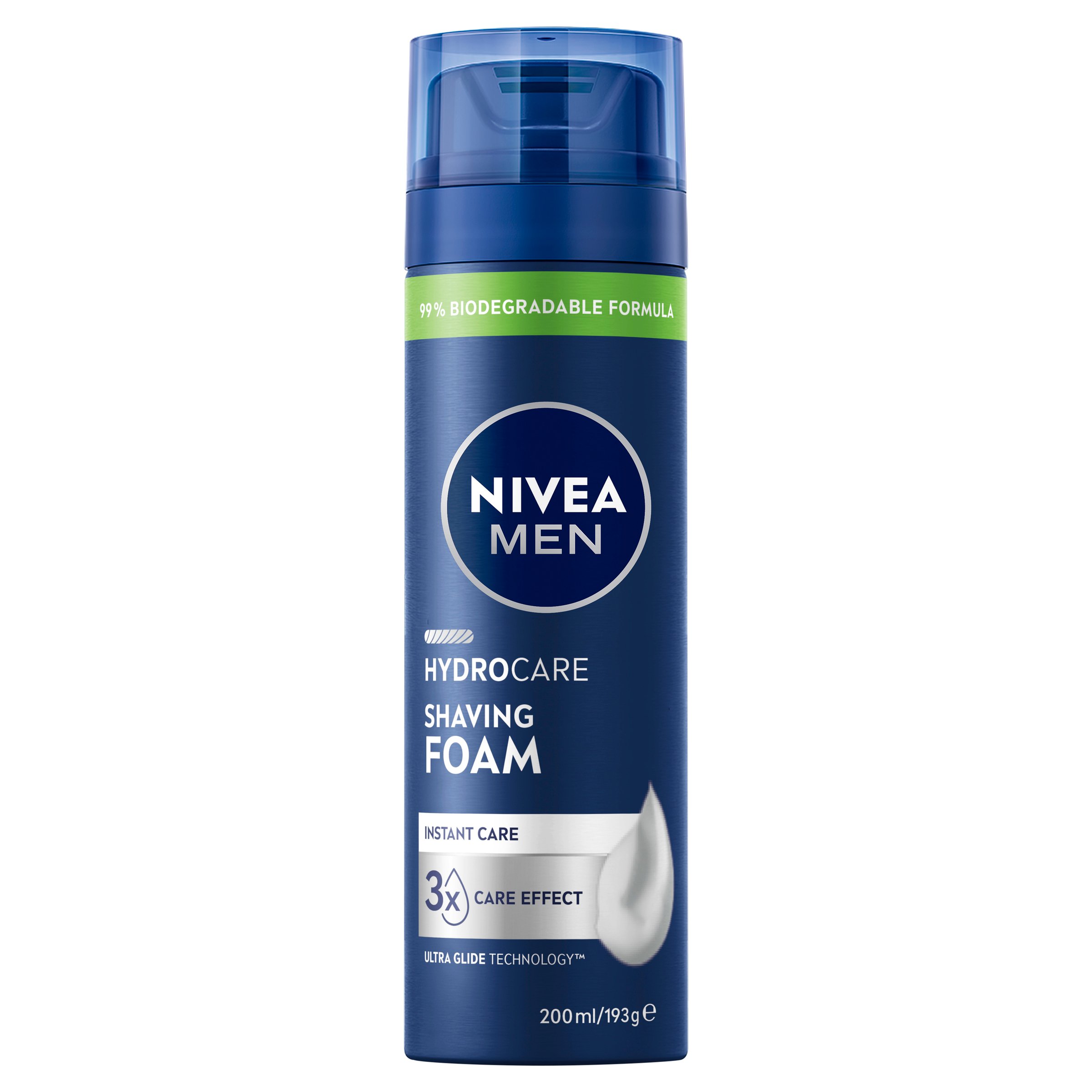 Nivea Men Hydrocare Shave Foam 200ml - Image 1
