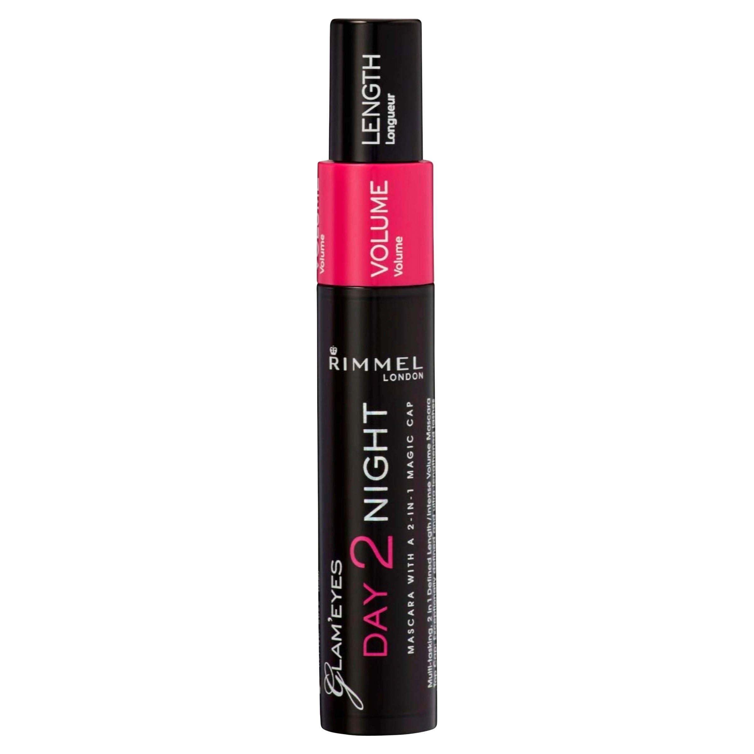Rimmel Glam Eyes Day 2 Night Mascara Black 1 each - Image 2