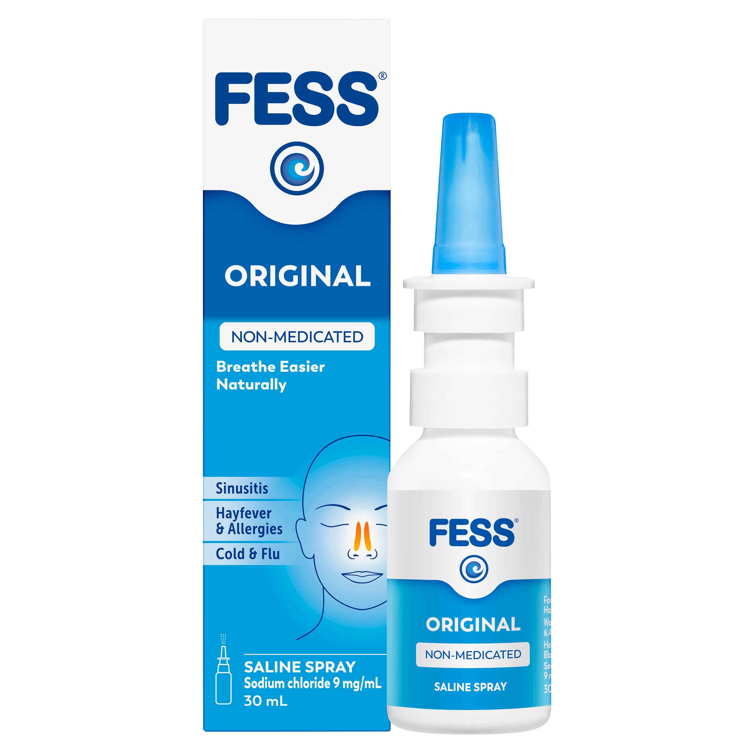 Fess Saline Nasal Spray 30ml - Image 6