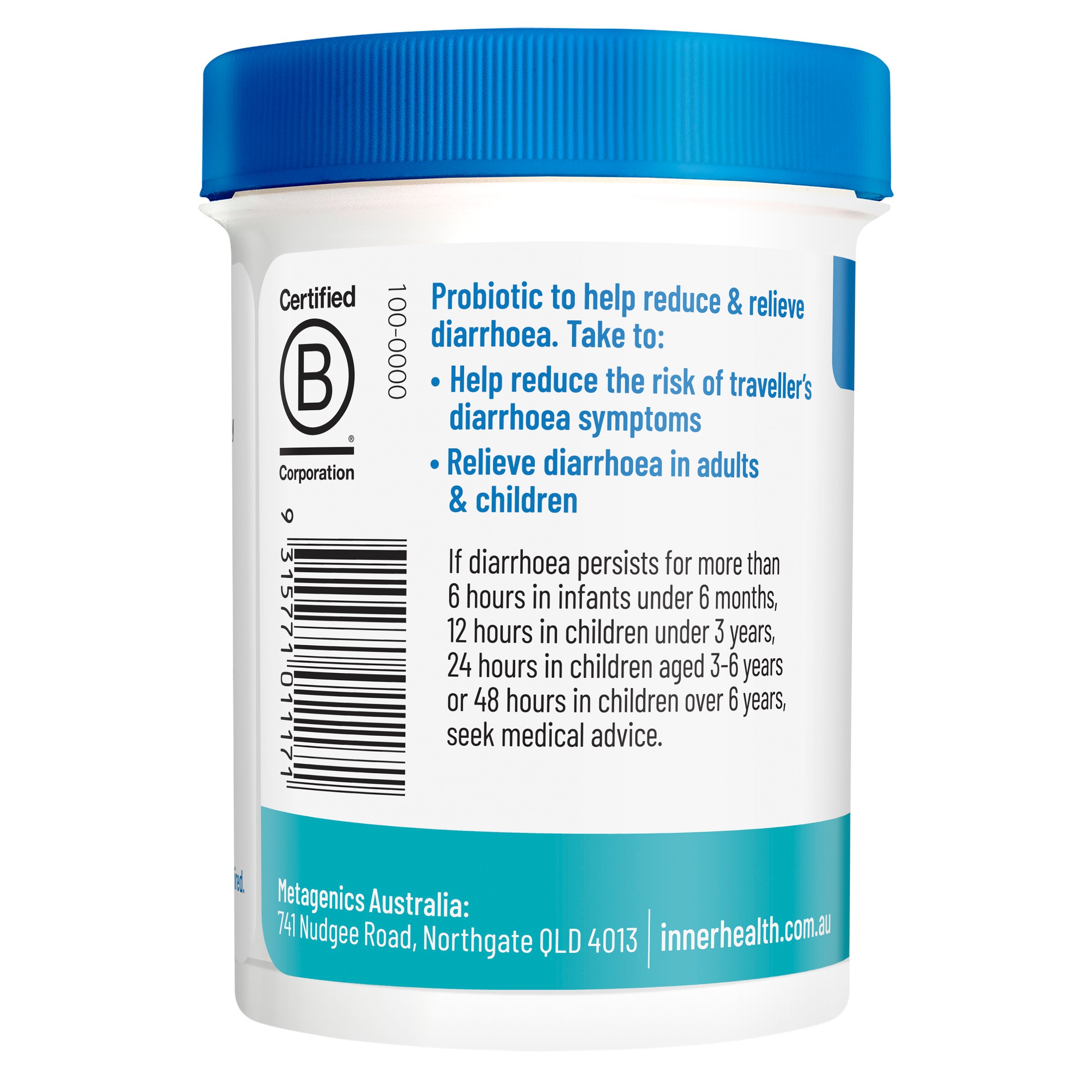 Inner Health Travel Bug Probiotic 20 capsules - Image 3