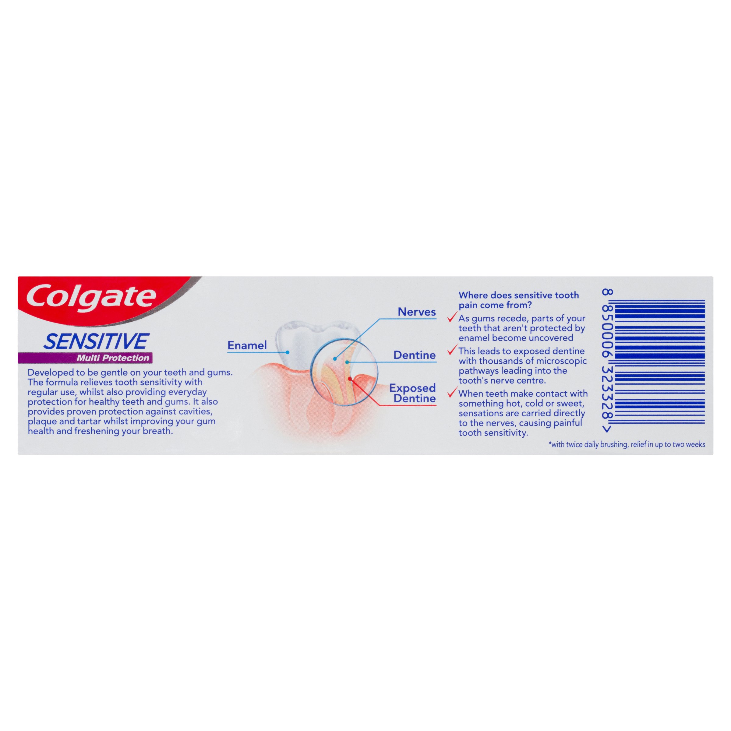 Colgate Sensitive Multi Protect Toothpaste 110g - Image 2