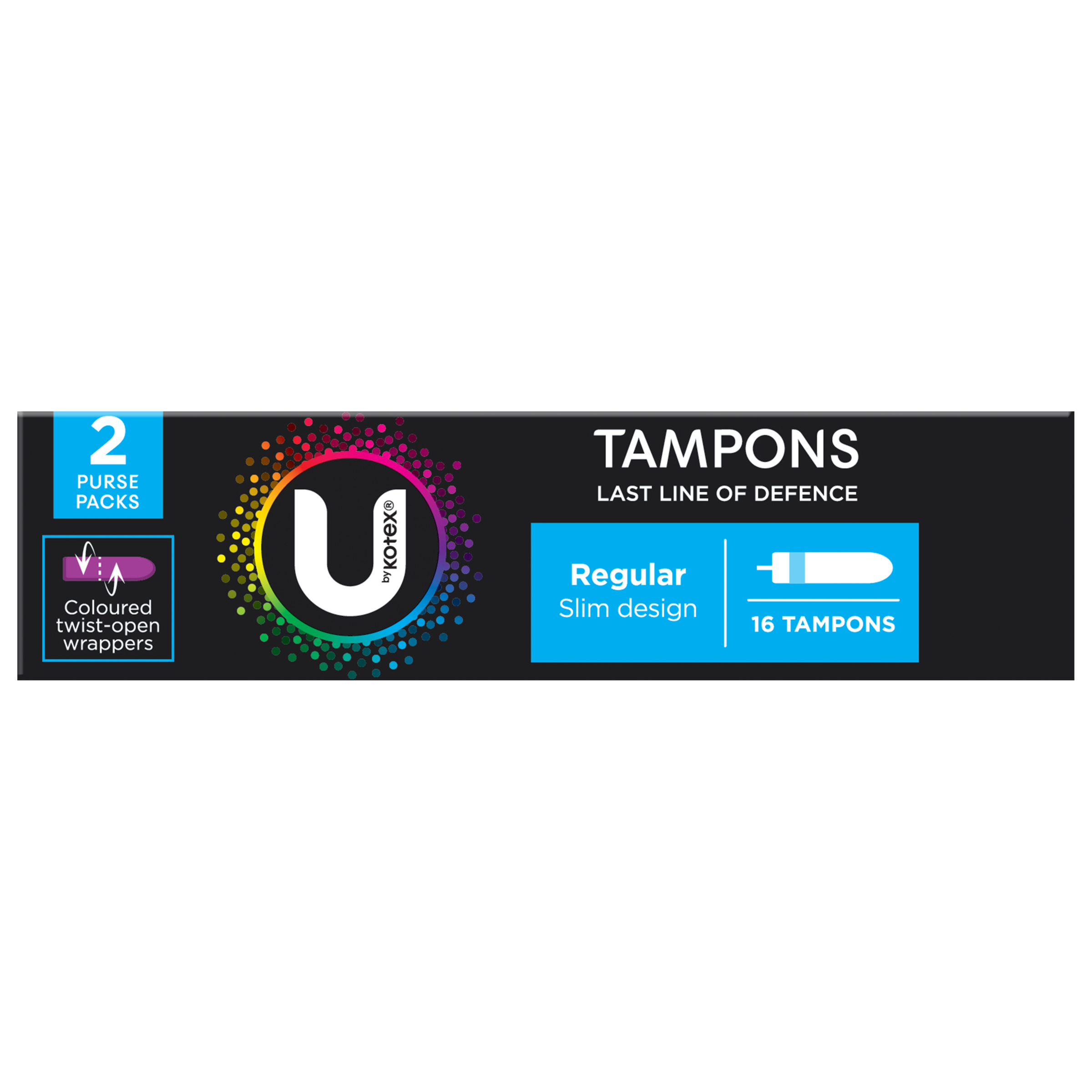 U by Kotex Tampons Regular 16 pack - Image 4