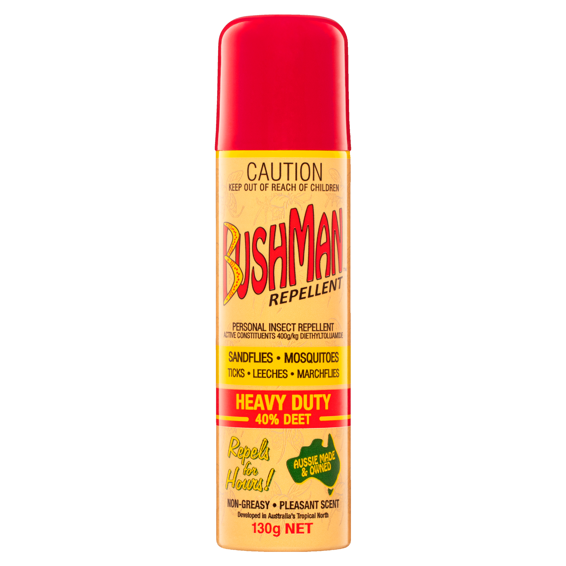 Bushman Repellent Heavy Duty Aerosol 130g - Image 1