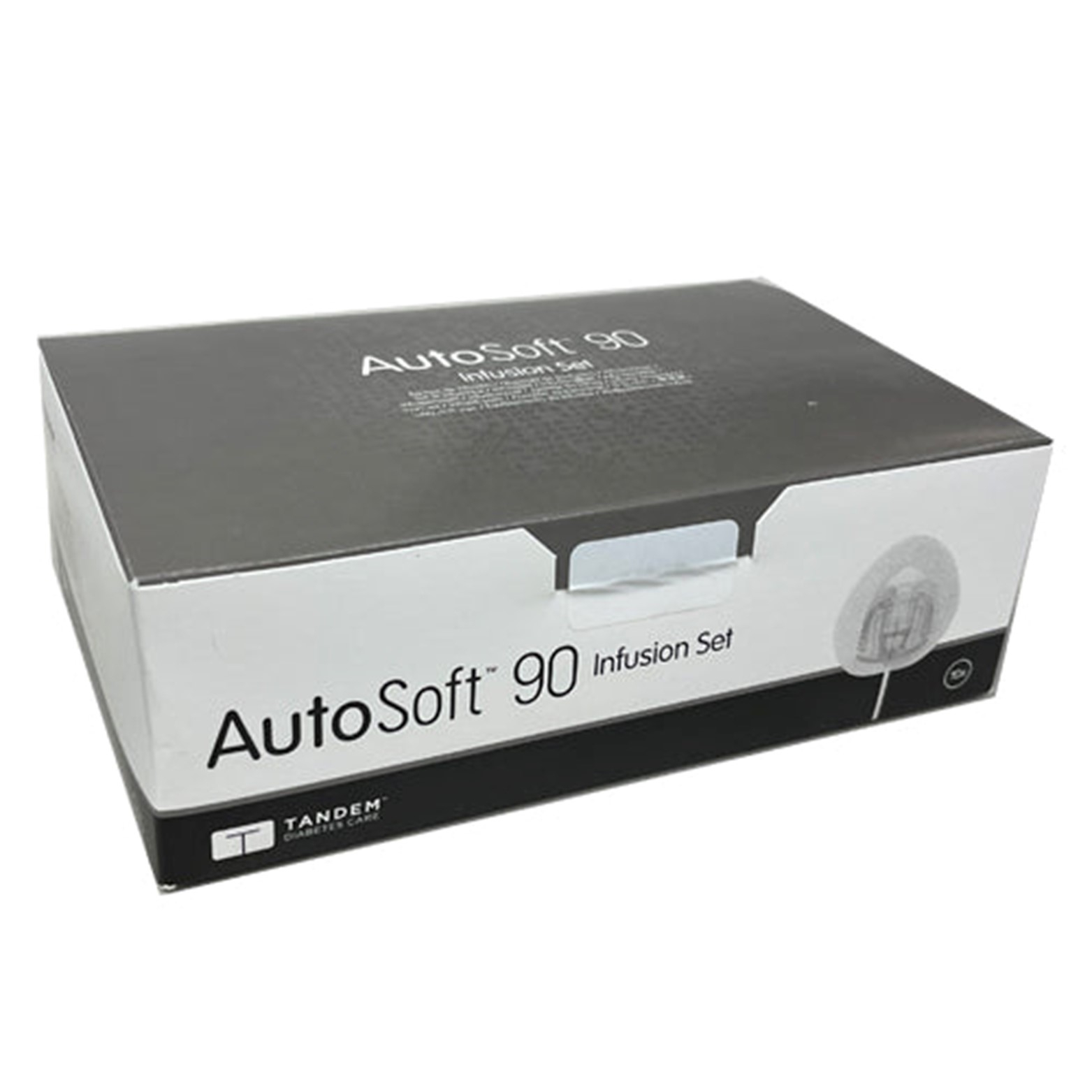 Tandem AutoSoft 90 Infusion Set t:lock (9mm/60cm) x 10 - Image 1