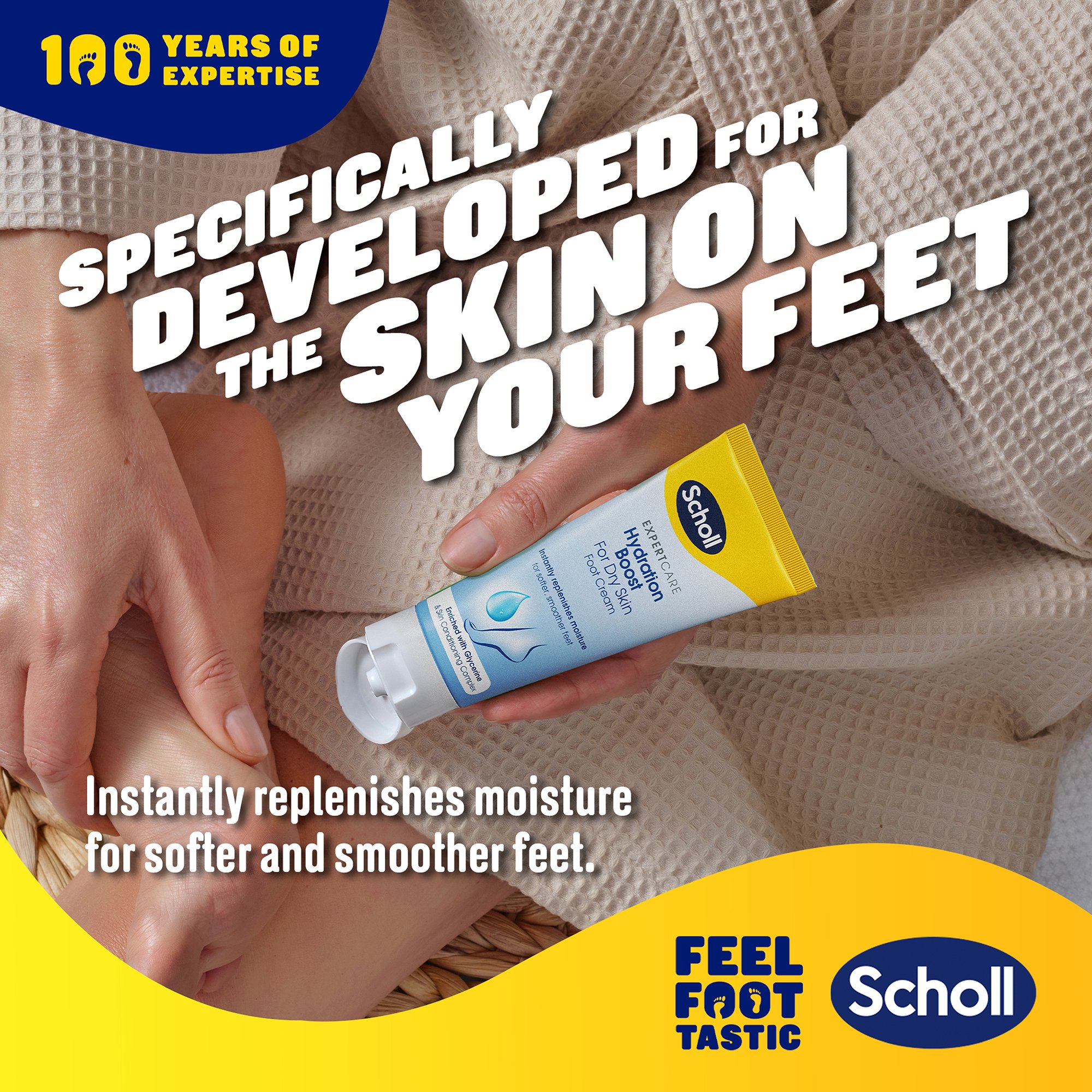 Scholl ExpertCare Hydration Boost Foot Cream 75ml - Image 6