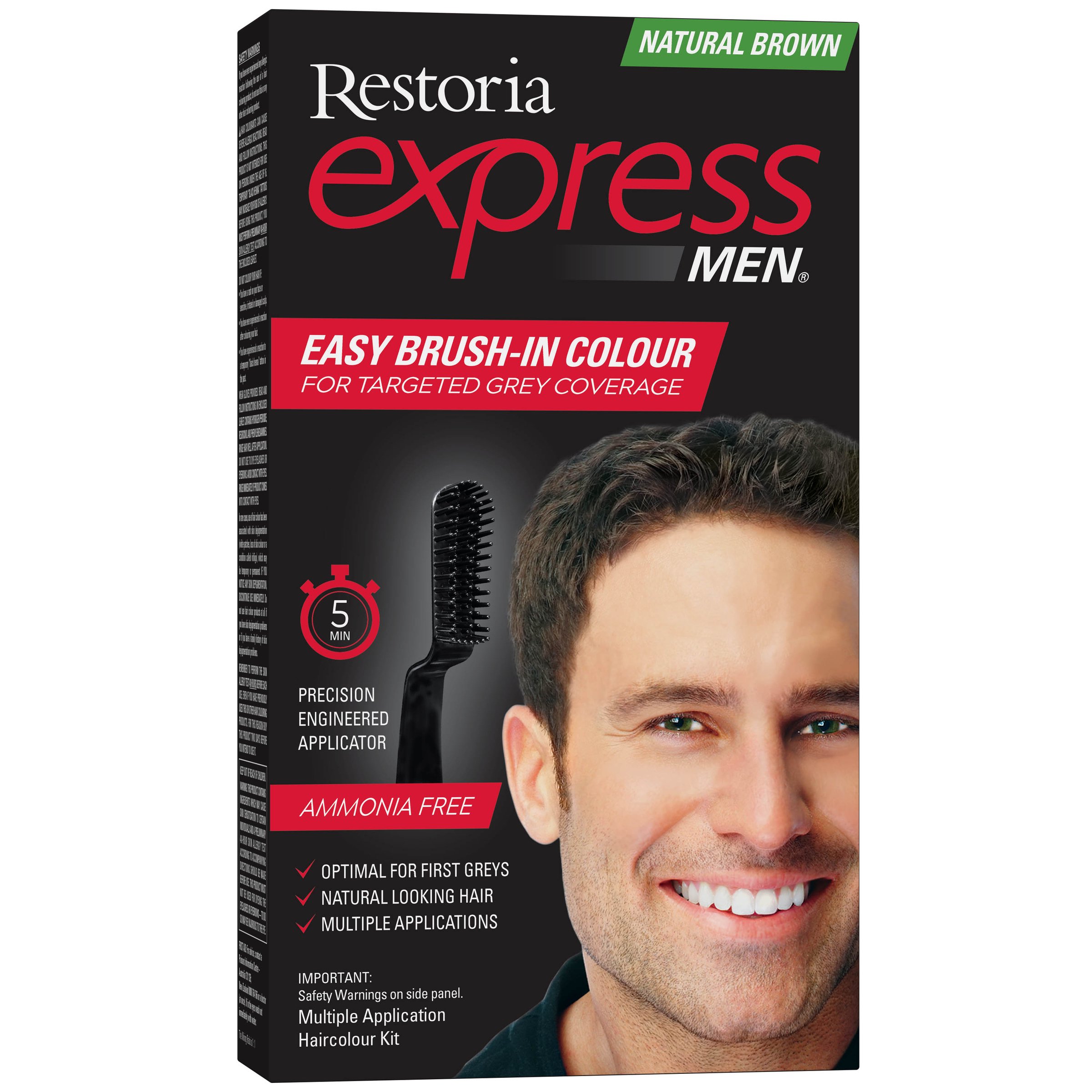 Restoria Express For Men Natural Brown 1 pack - Image 8