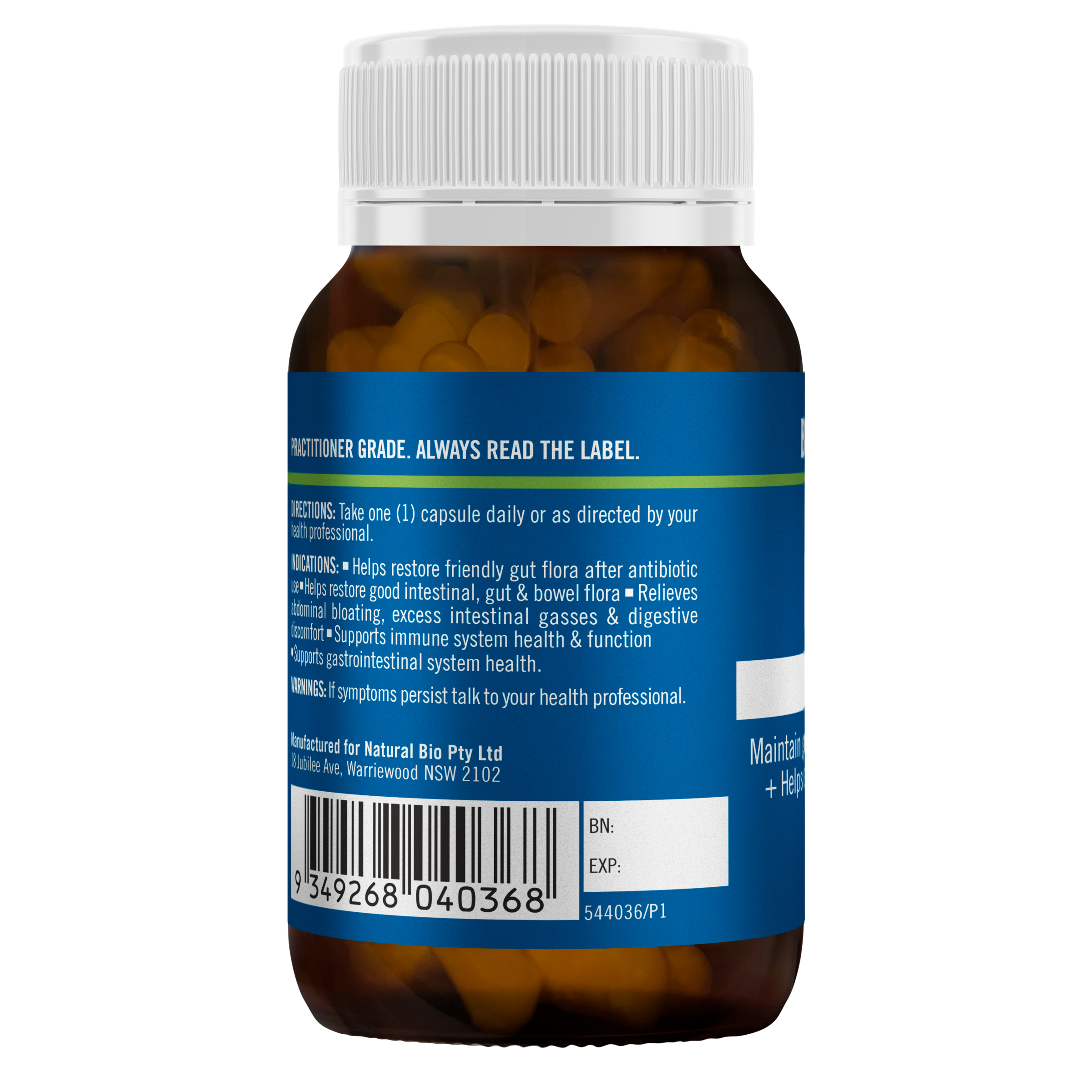 Bioglan Medlab MultiBiotic 60 capsules - Image 2