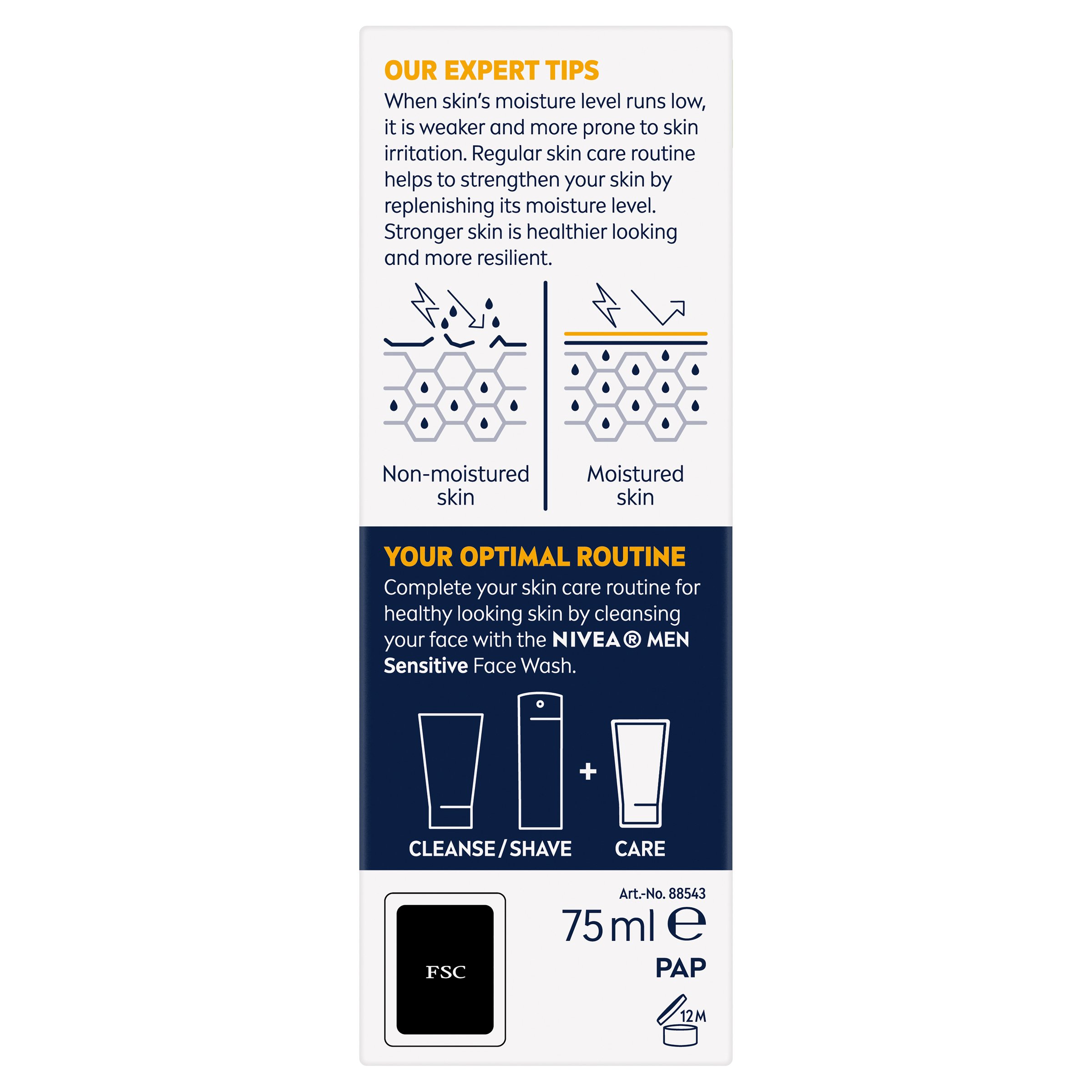 Nivea For Men Sensitive Moisturiser 75ml - Image 6
