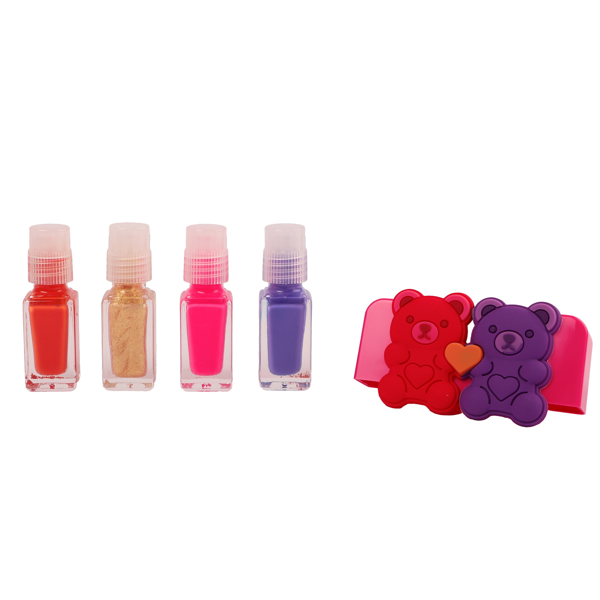 BYS Mini Me Water Based Nail Polish Gummy Bears 4 piece - Image 2