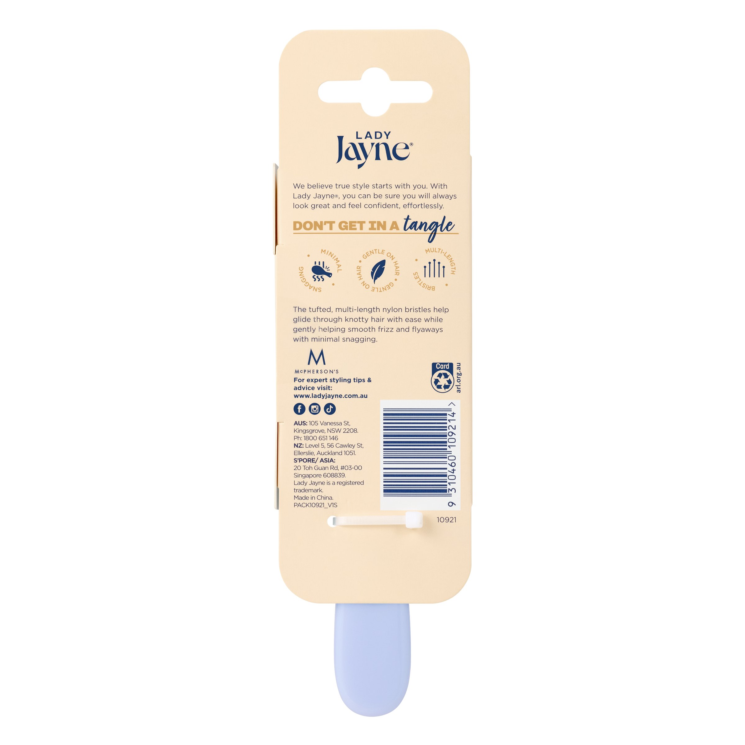 Lady Jayne Ebay Brush Detangler 1 each - Image 8