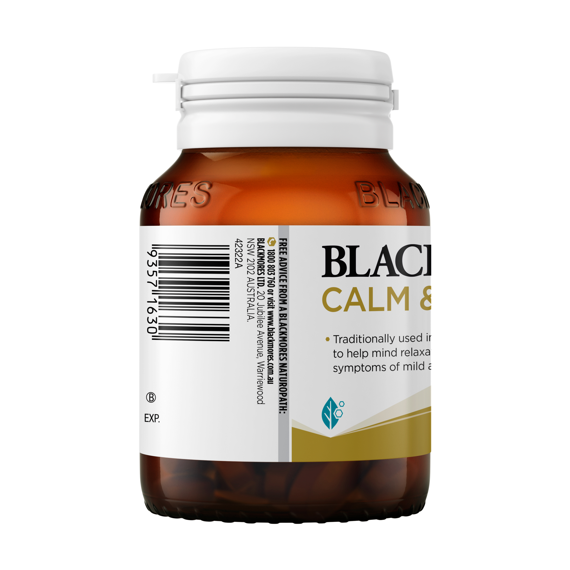 Blackmores Calm + Relax 60 tablets - Image 2