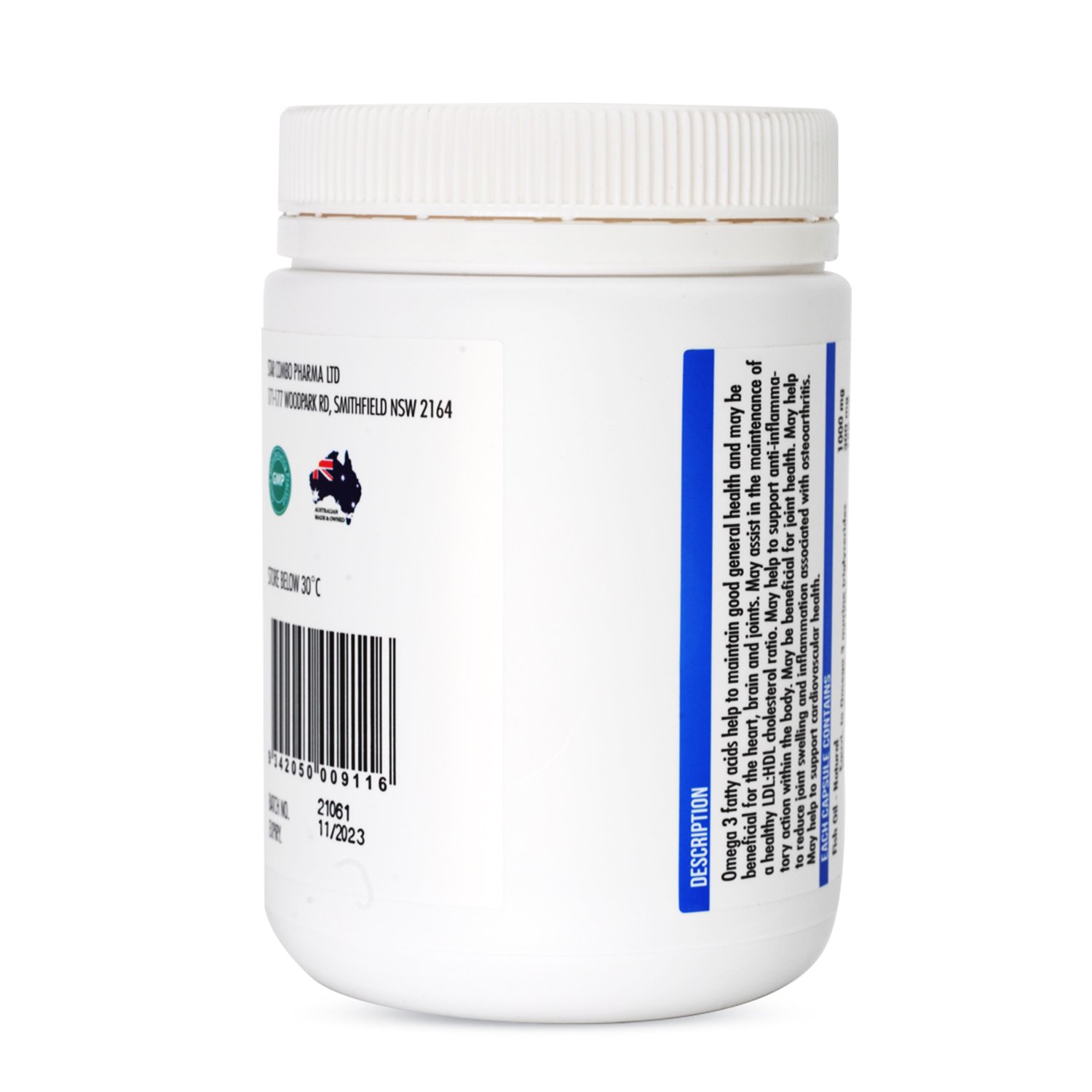 Living Healthy Odourless Fish Oil 1000mg - 400 capsules - Image 2