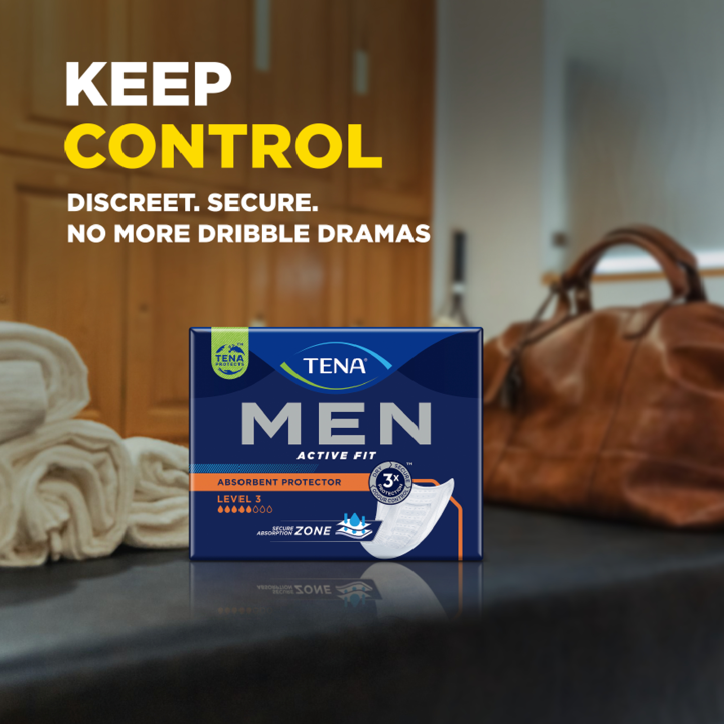 Tena Men Level 3 - 8 pack - Image 7
