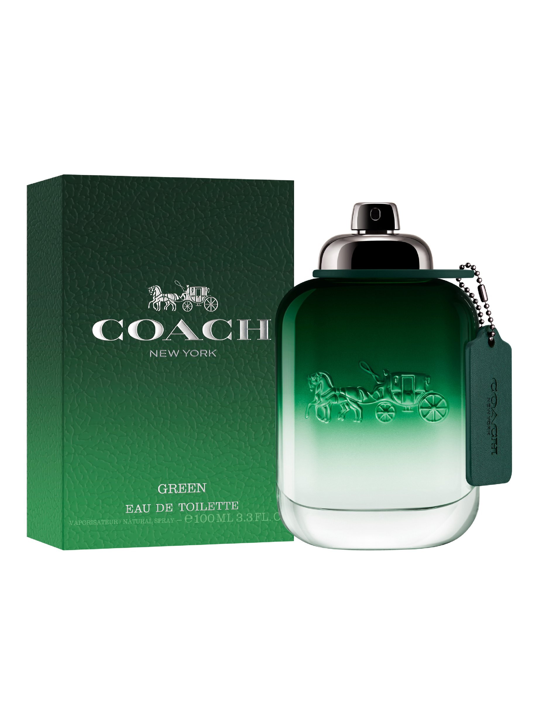 Coach Man Green EDT Spray 100ml - Image 1