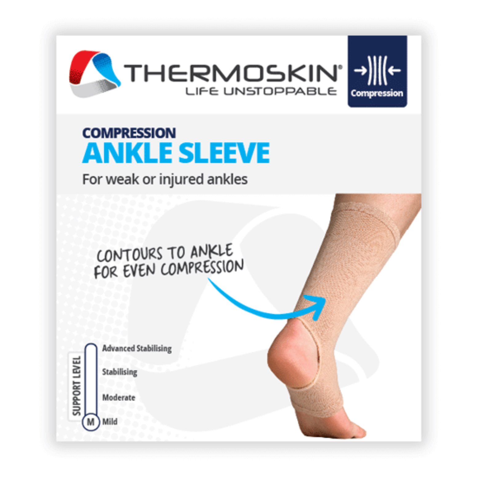 Thermoskin Compression Ankle Sleeve - Image 2