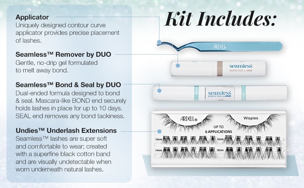 Ardell Seamless Kit Wispies 1 kit - Image 2