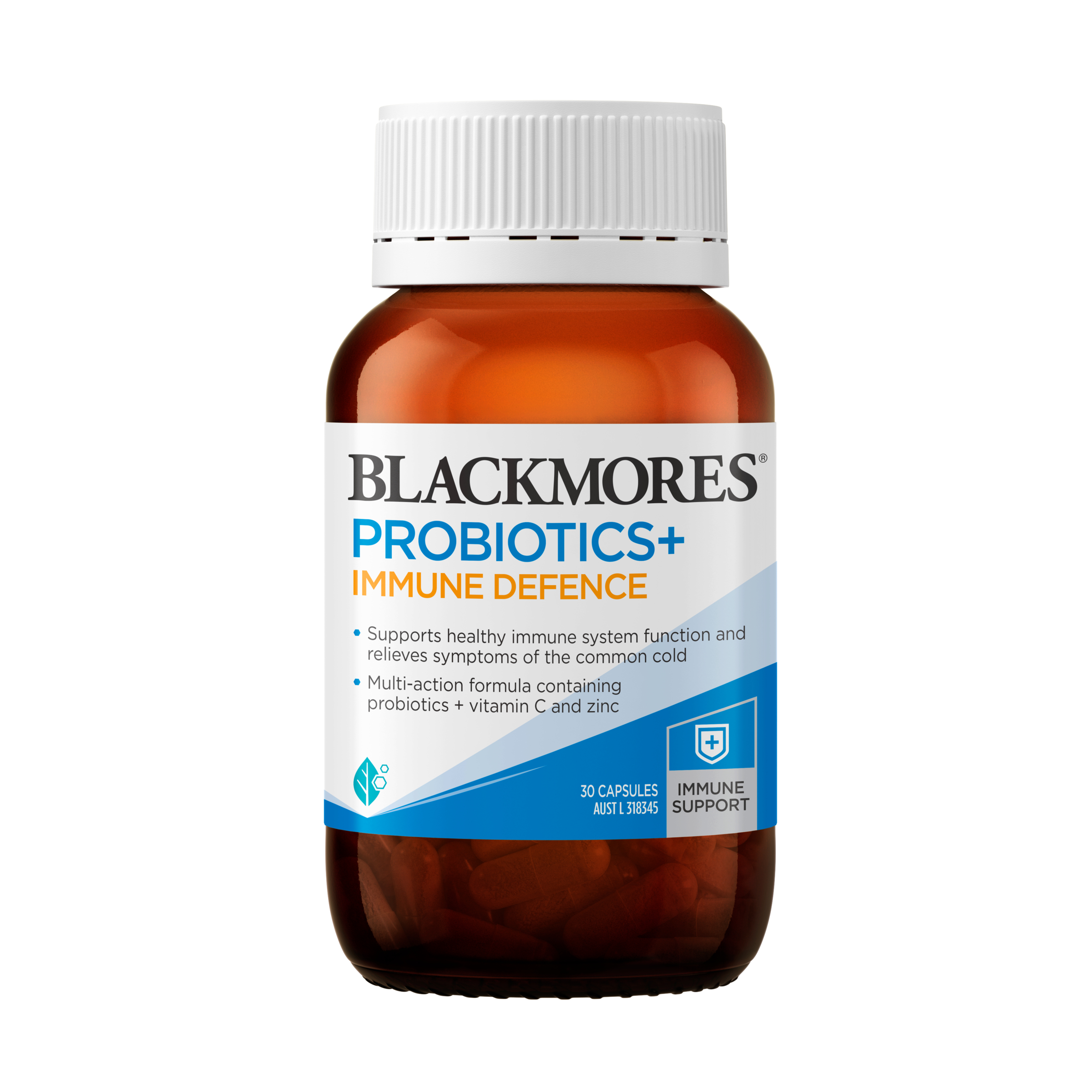 Blackmores Probiotics+ Immune Defence 30 capsules - Image 1
