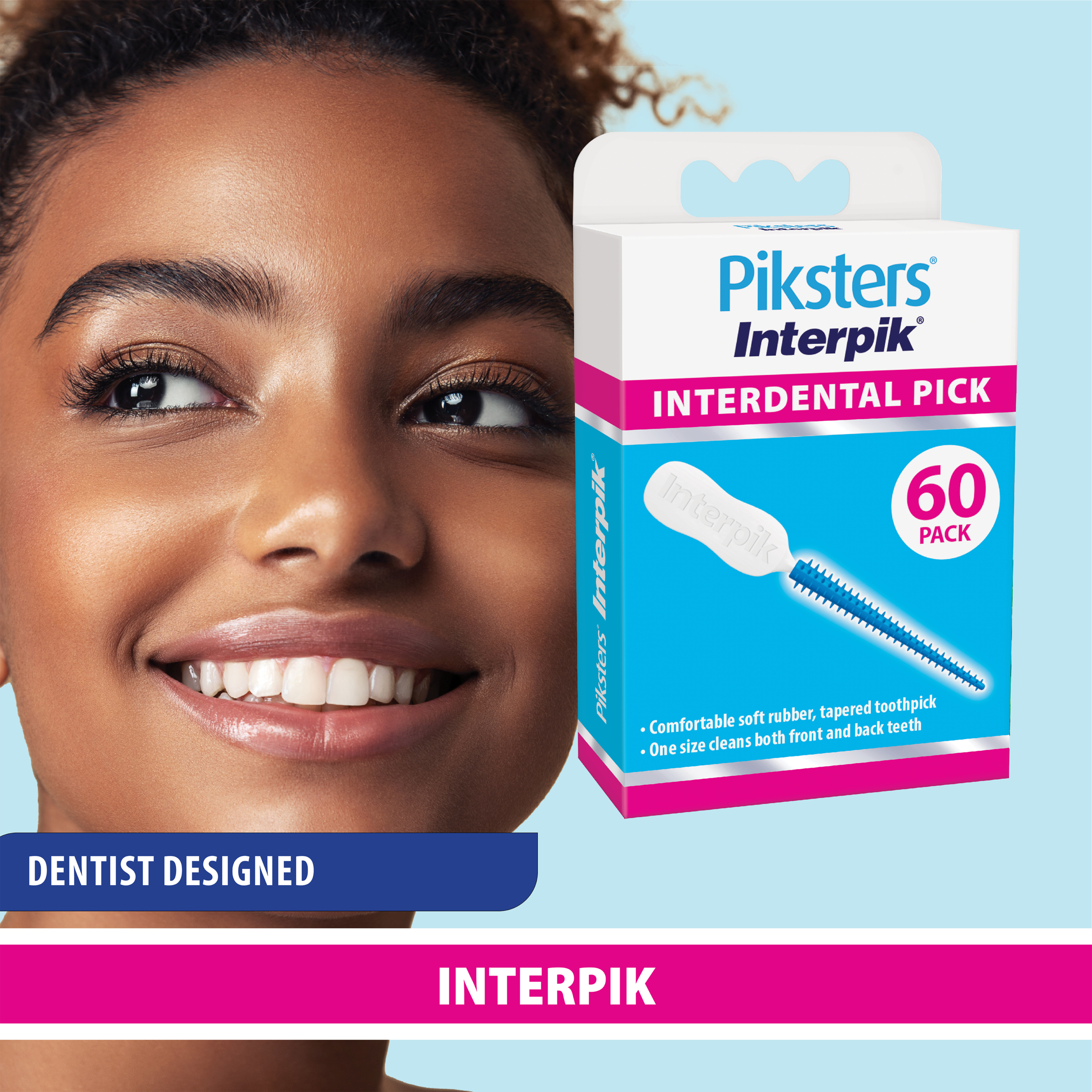 Piksters Interpik Interdental Brushes 60 pack - Image 3