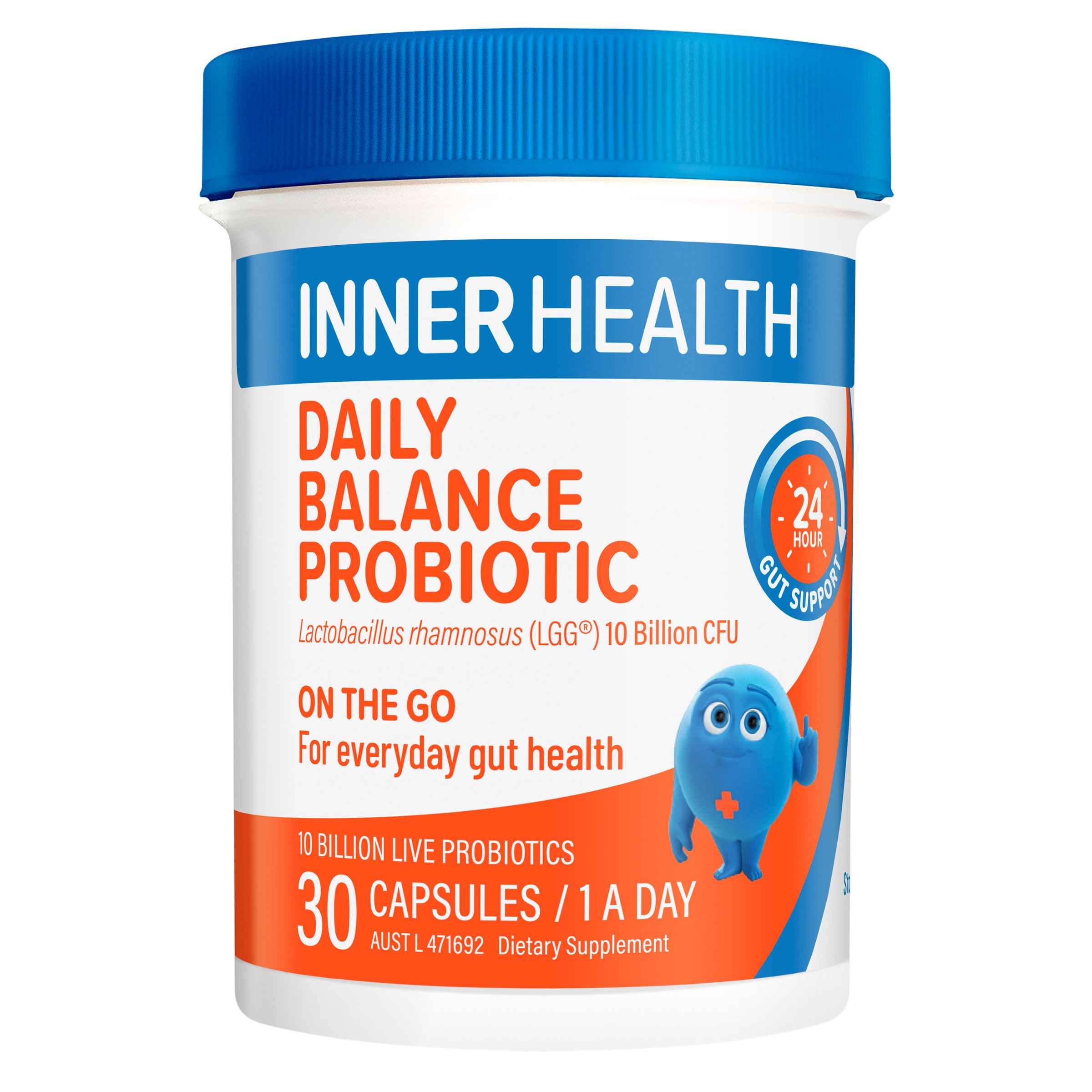 Inner Health Daily Balance Probiotic 30 capsules - Image 1