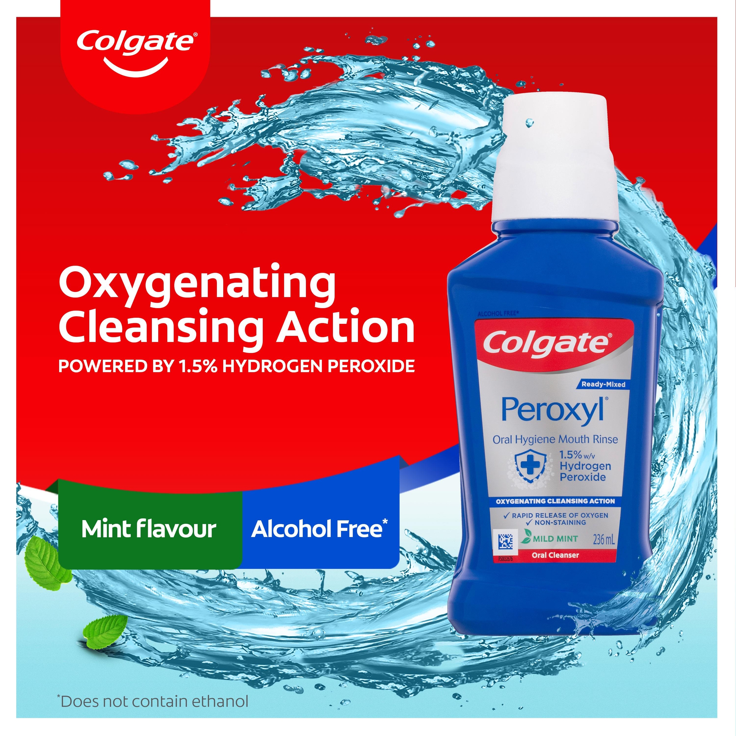 Colgate Peroxyl Rinse 236ml - Image 8