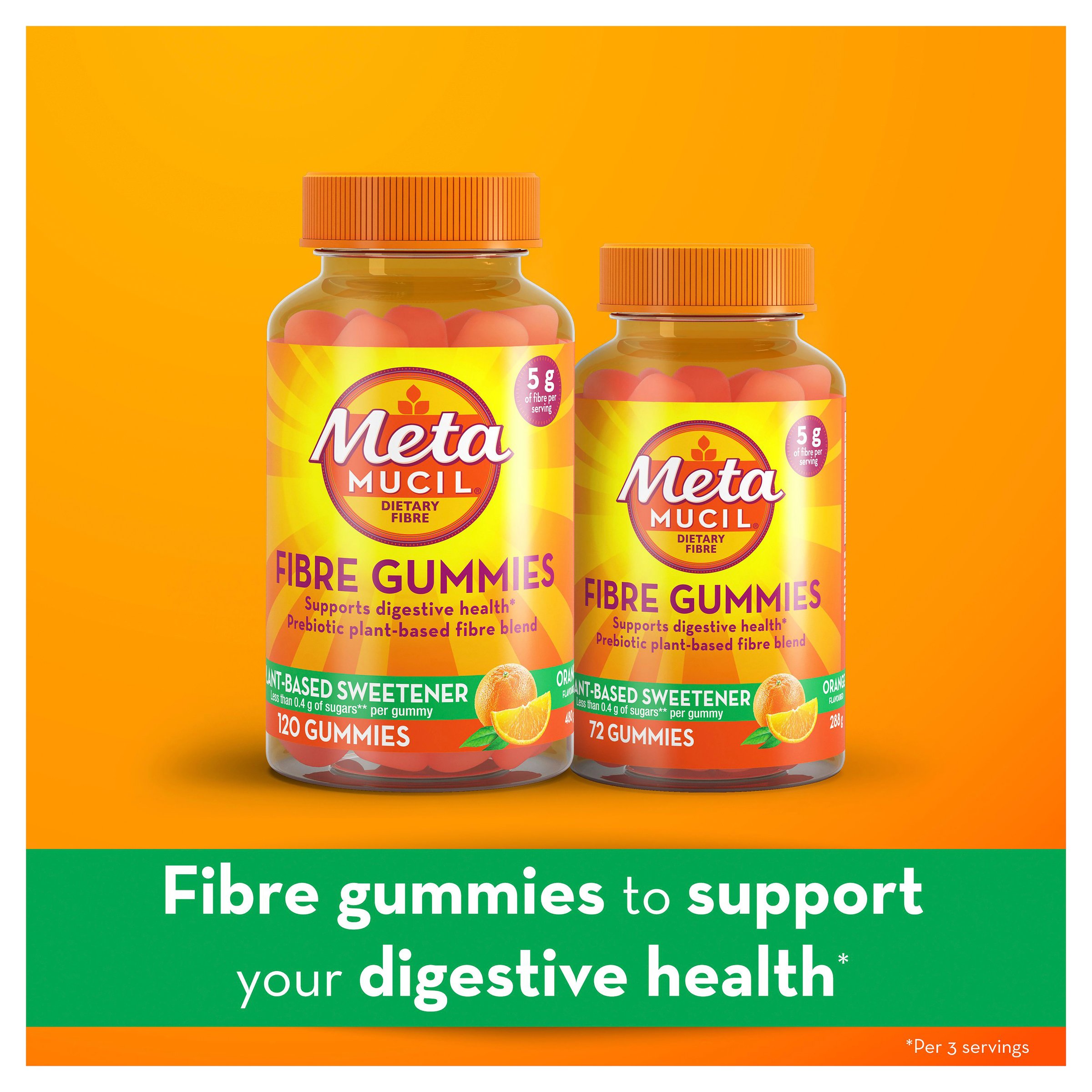 Metamucil Fibre Gummies 120 gummies - Image 5