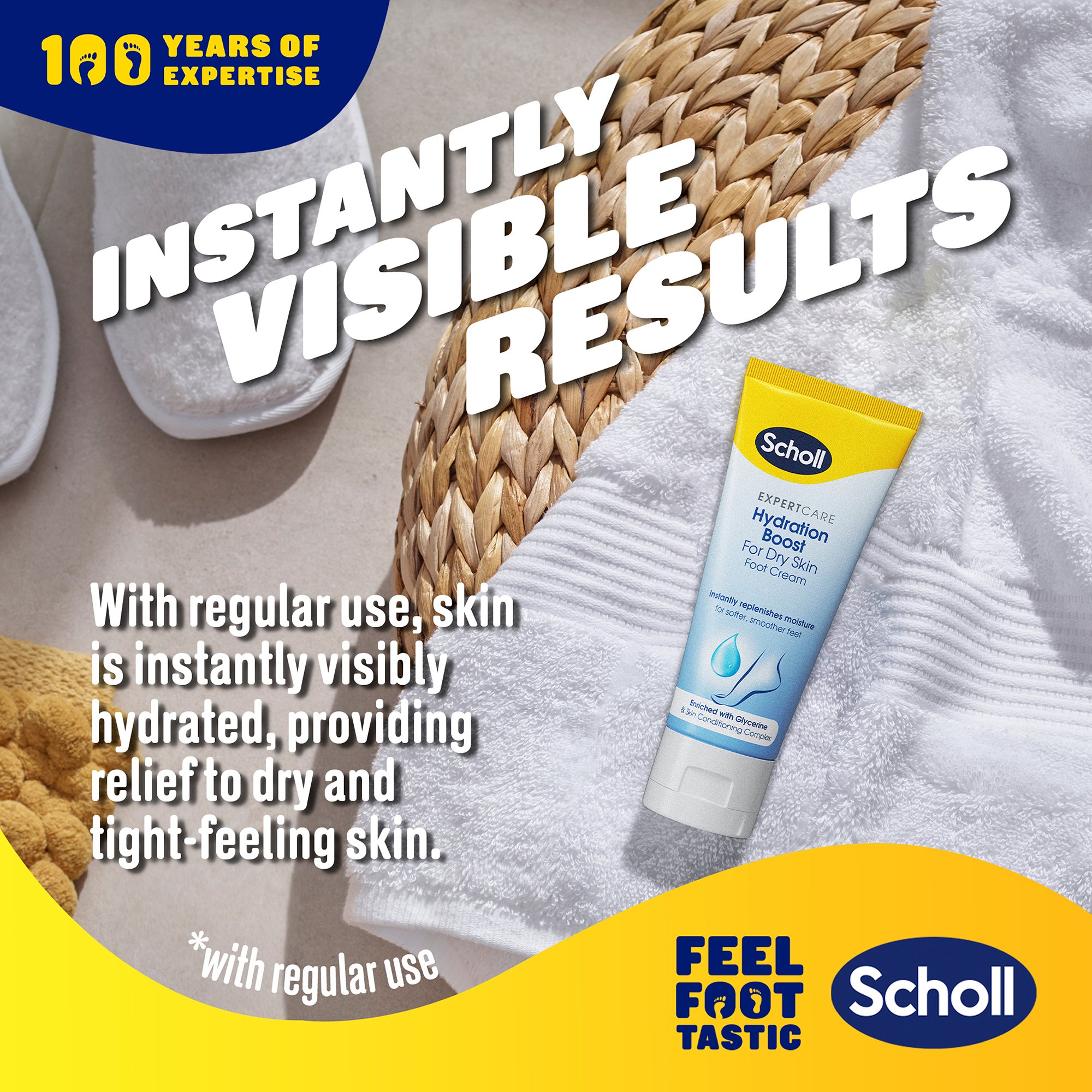 Scholl ExpertCare Hydration Boost Foot Cream 75ml - Image 8