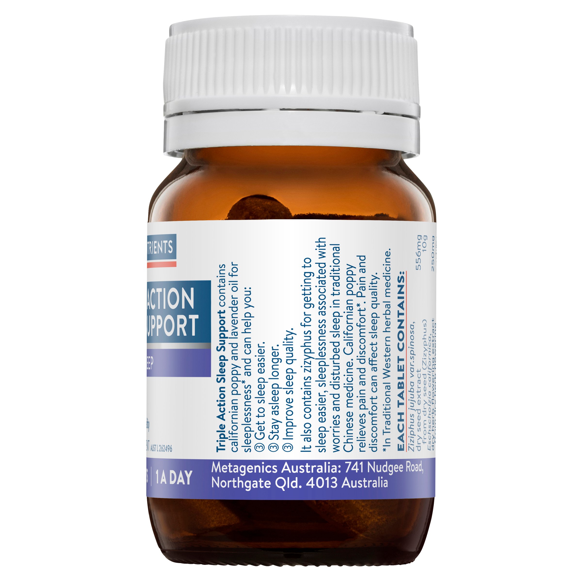 Ethical Nutrients Triple Action Sleep Support 30 tablets - Image 4