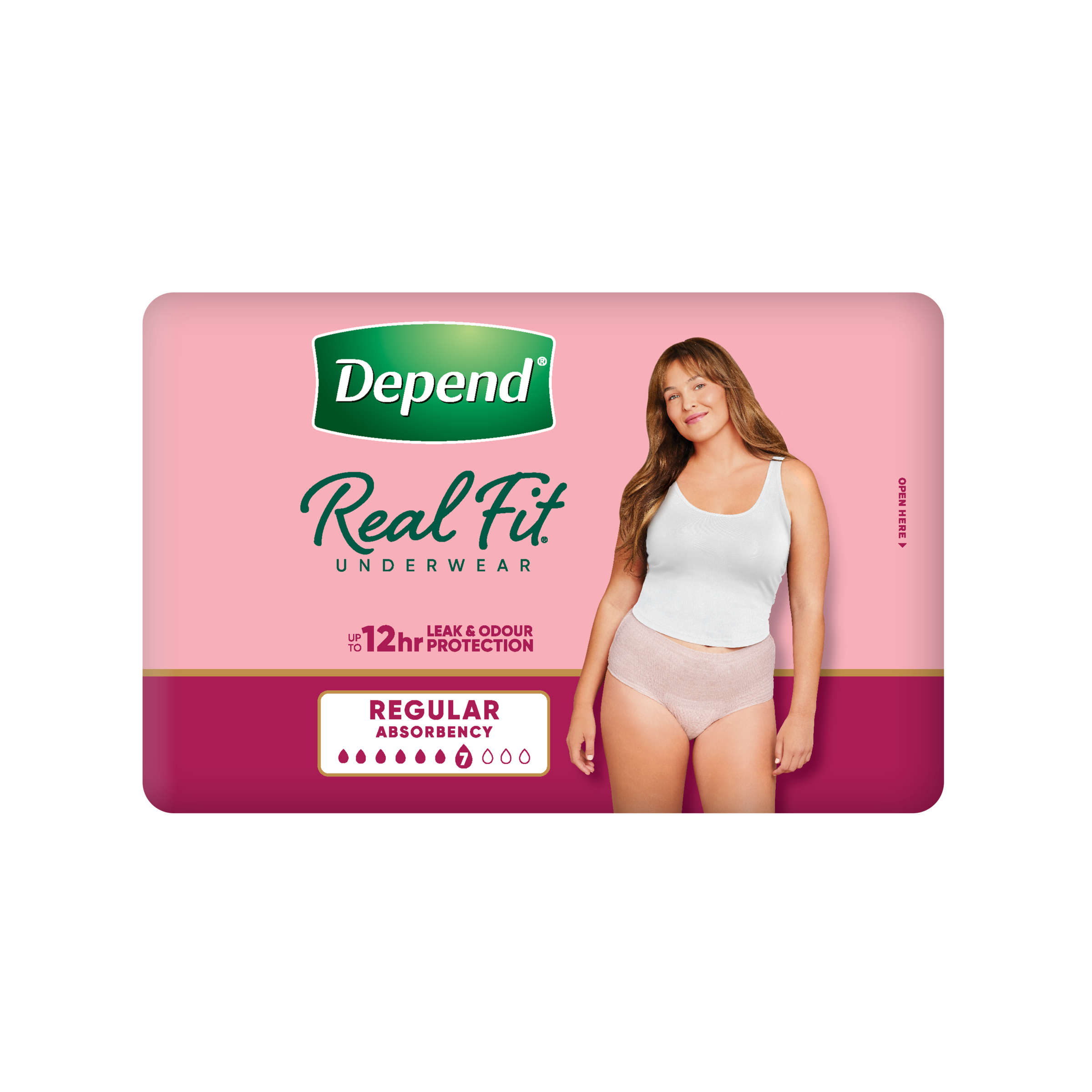 Depend Underwear RealFit Female X/Large 8 pack - Image 3