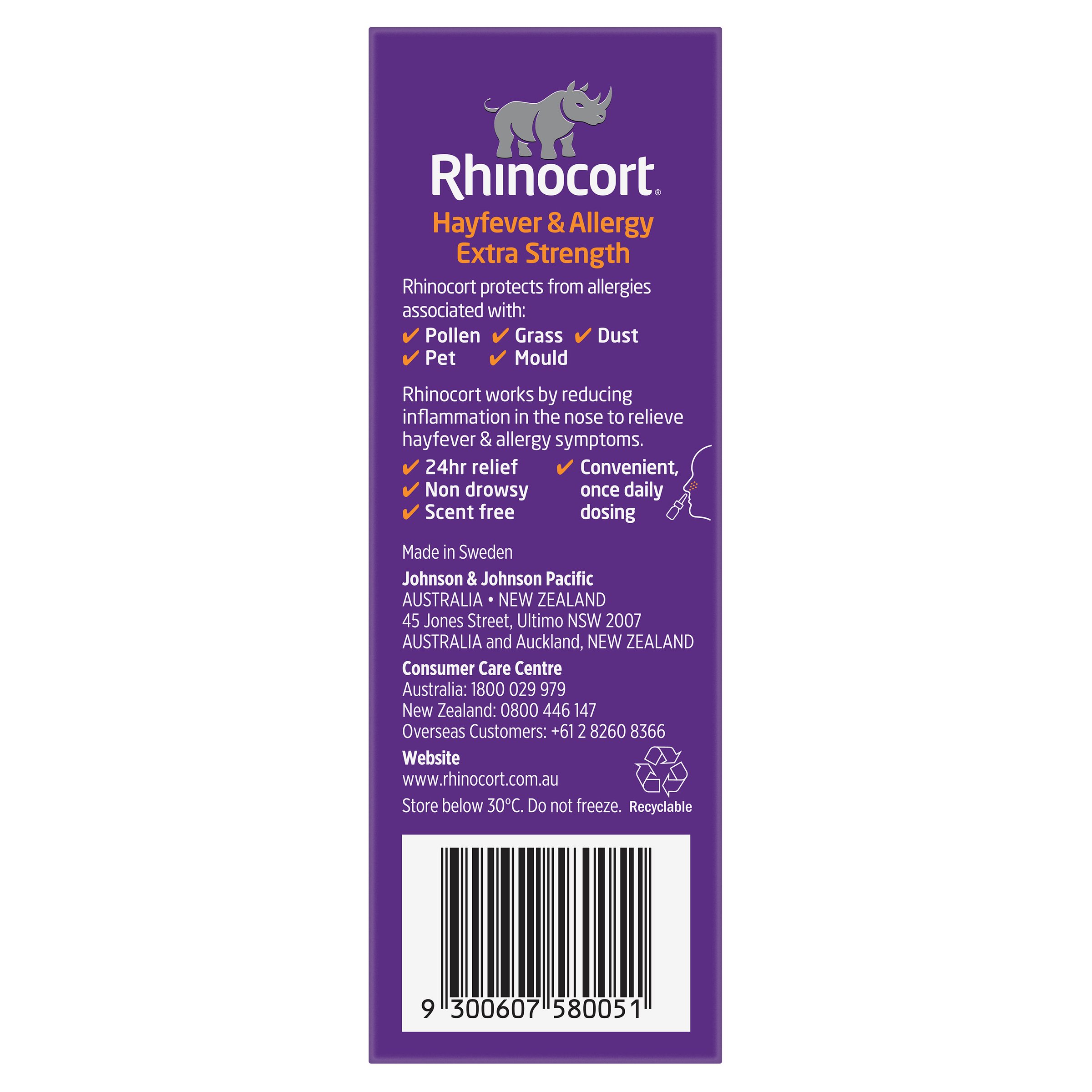 Rhinocort Nasal Spray 64mcg - 120 doses - Image 4