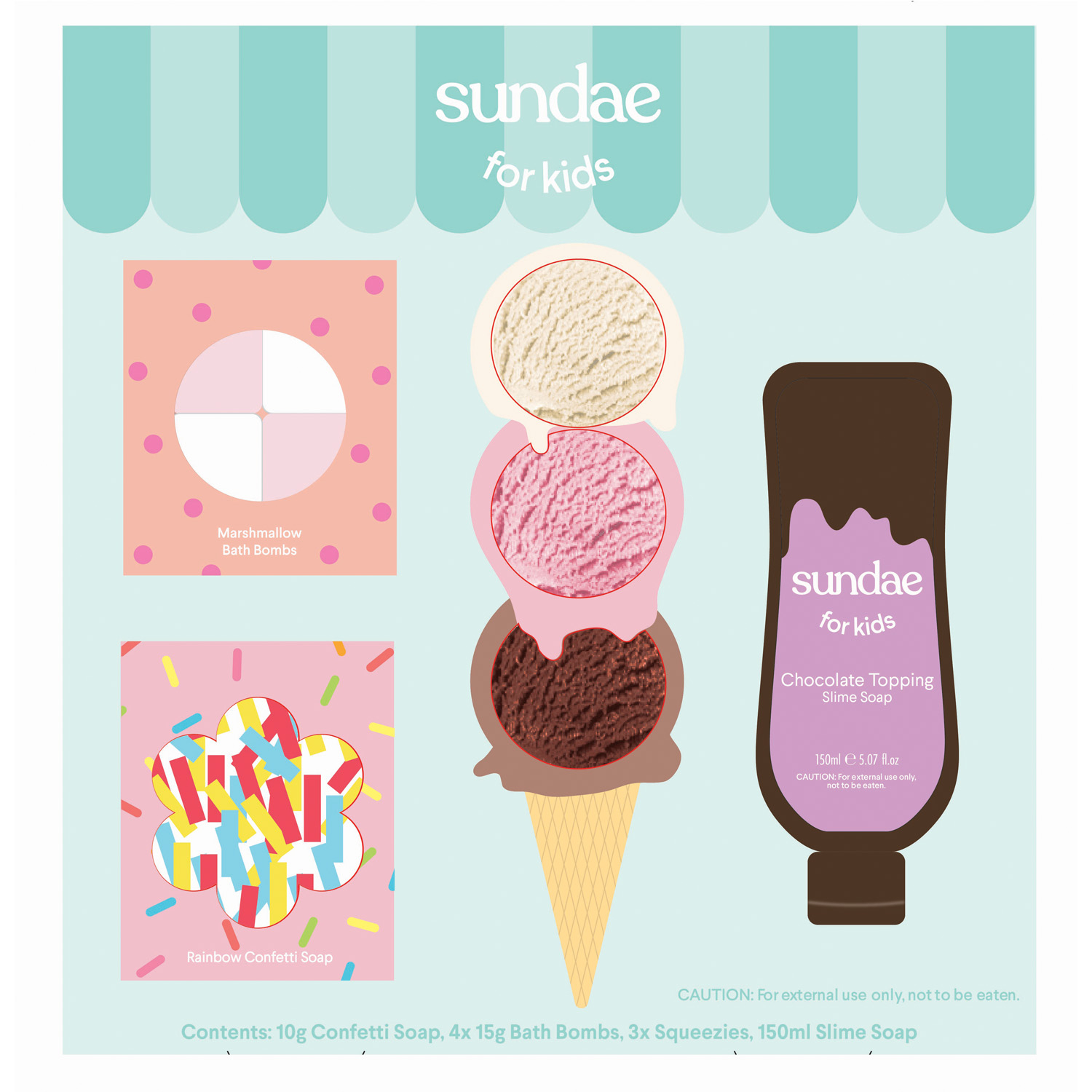 Sundae Icecream Sundae Set 1 each