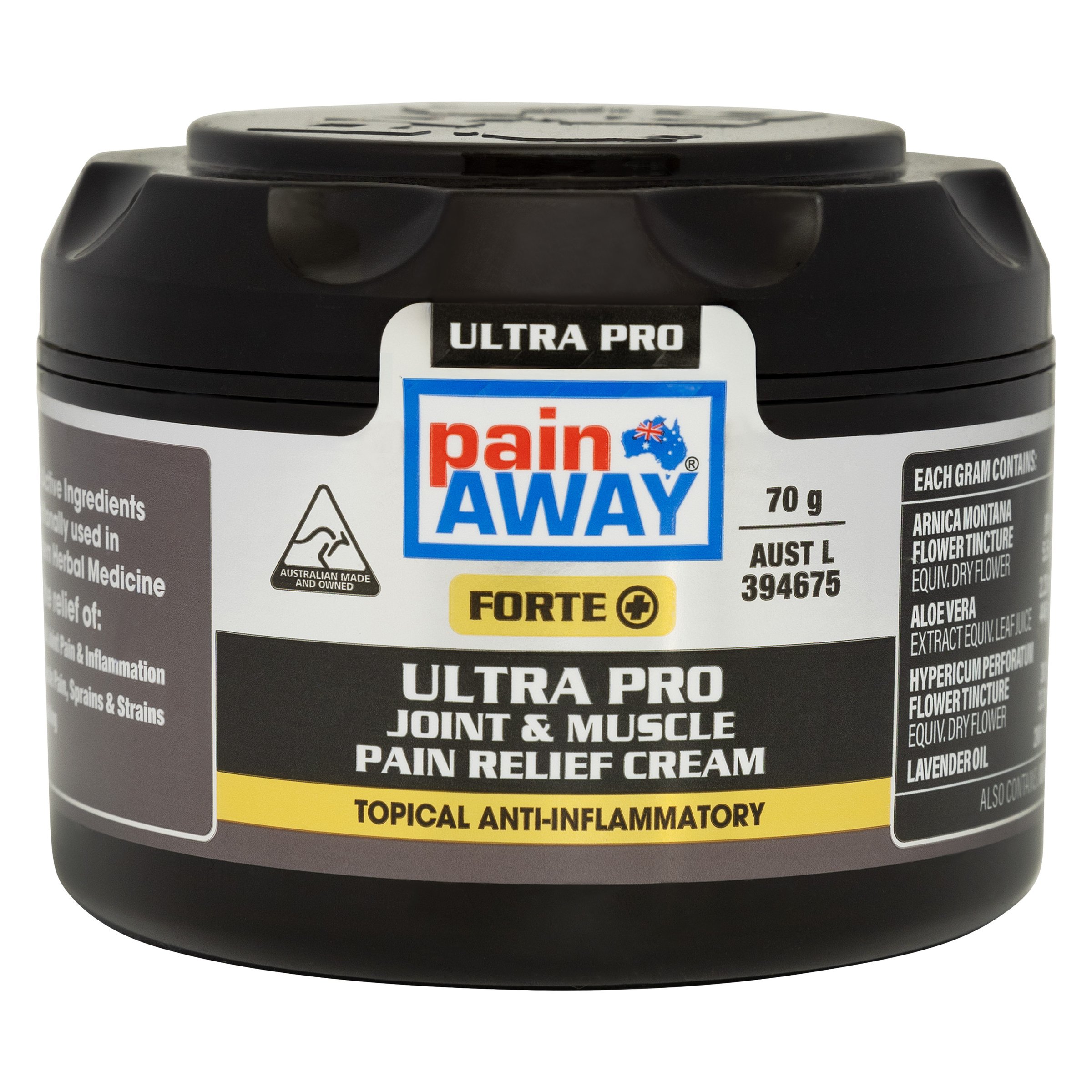 Pain Away Forte + Ultra Pro Joint & Muscle Relief Cream 70g - Image 1
