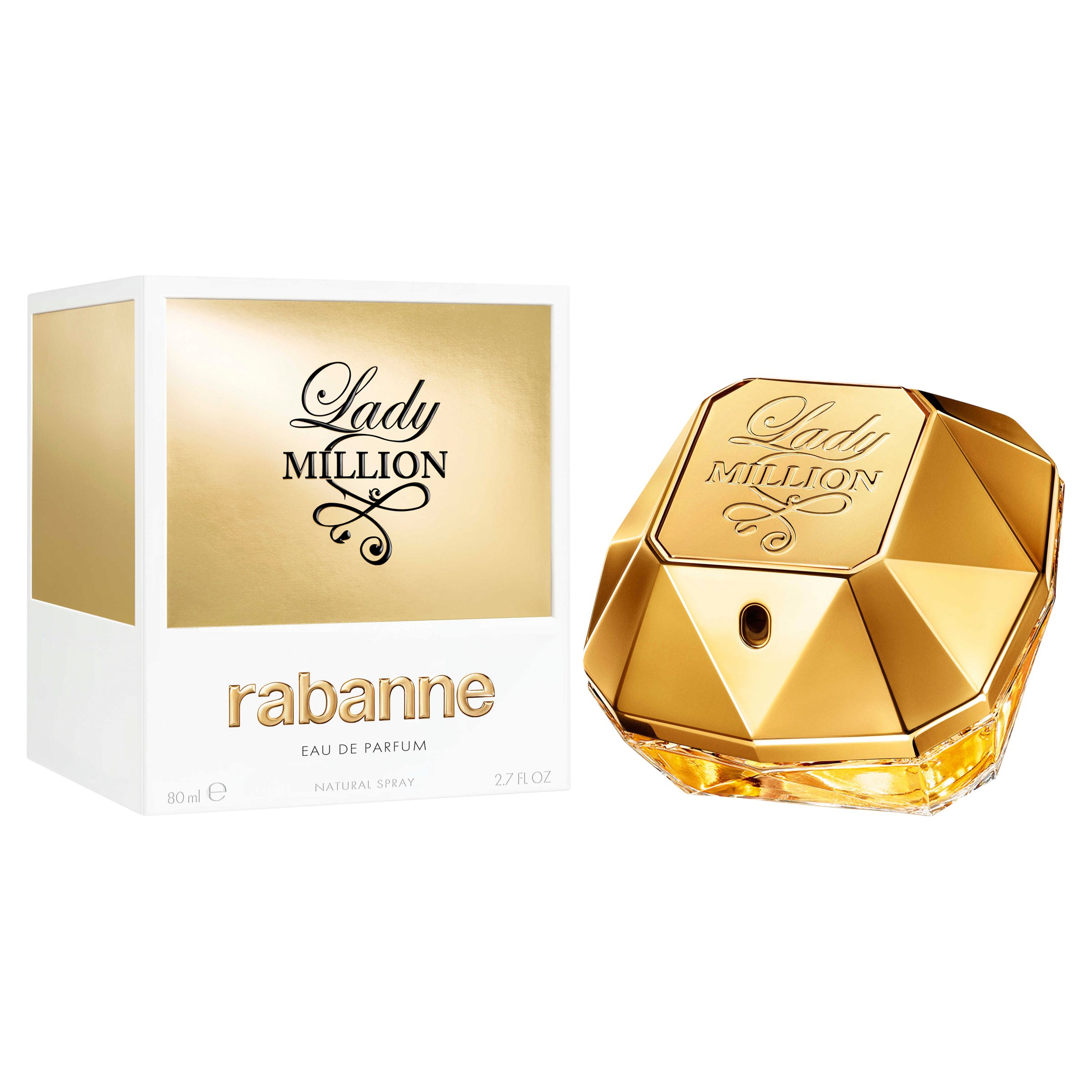 Rabanne Lady Million EDP Spray 80ml - Image 1