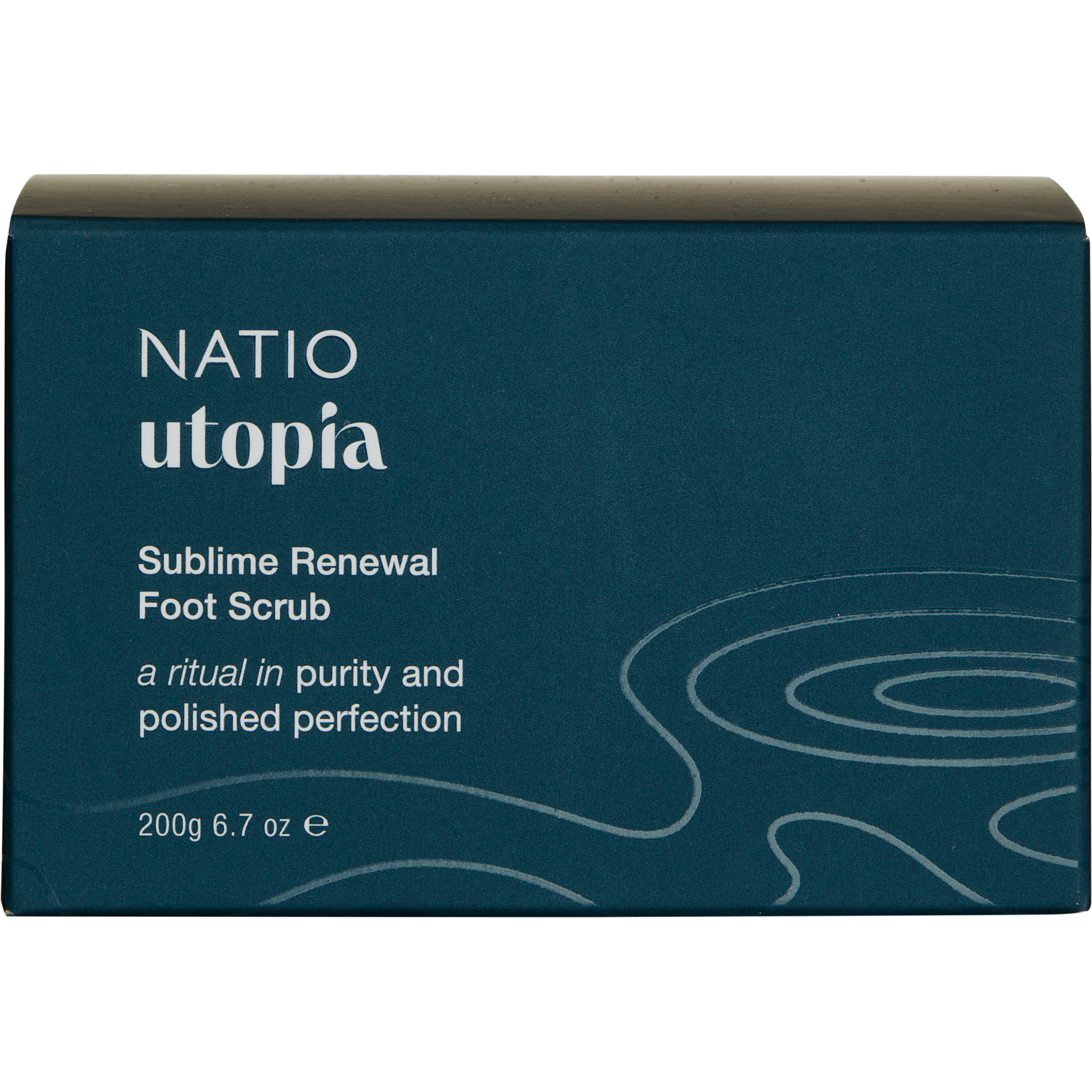 Natio Utopia Sublime Renewal Foot Scrub 200g - Image 4