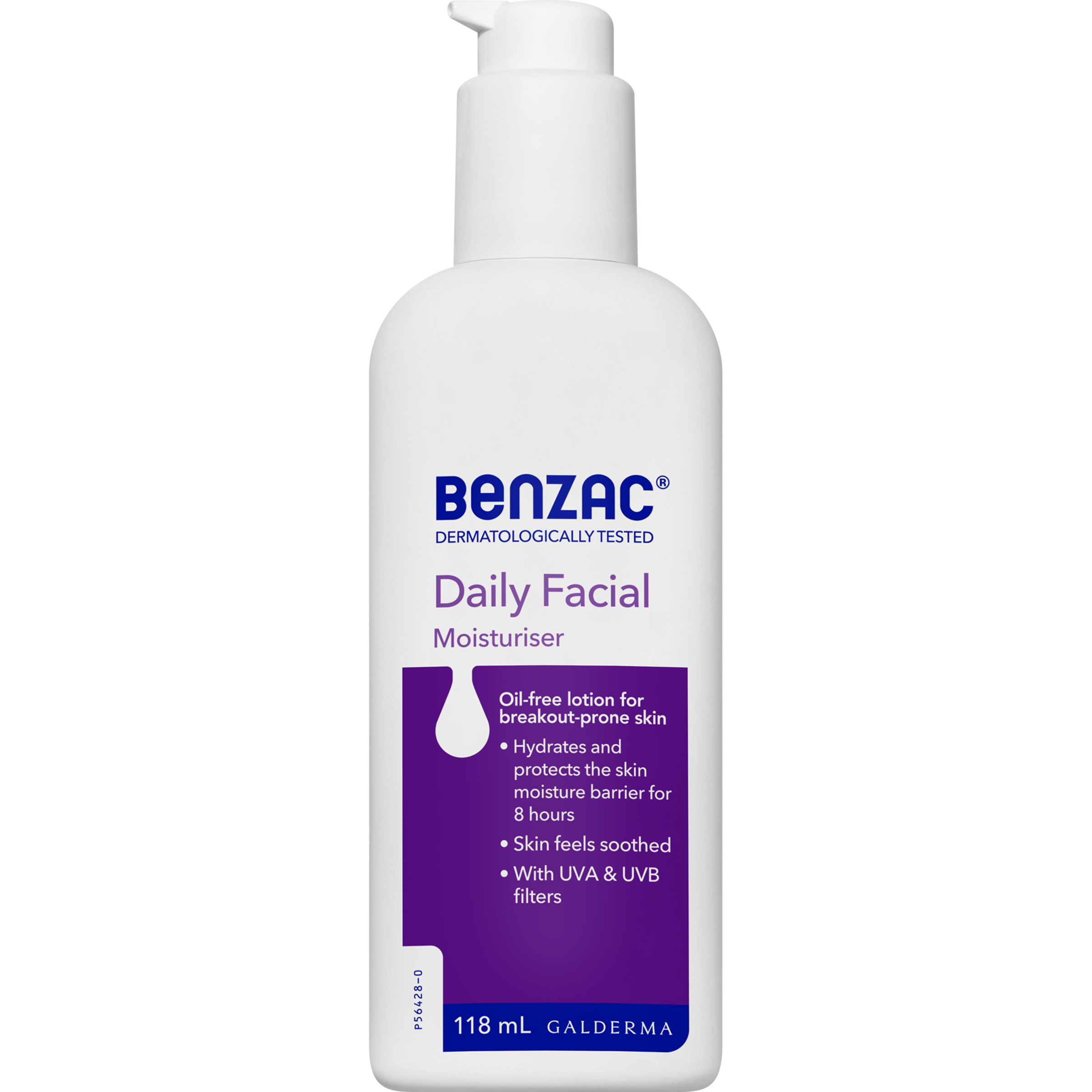 Benzac Daily Facial Moisturiser For All Skin Types SPF15 - 118ml - Image 10