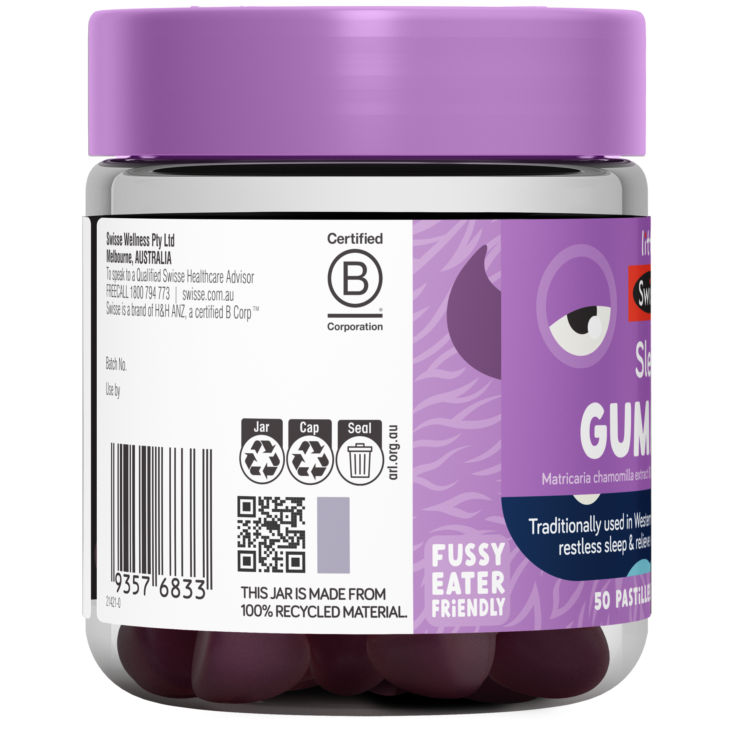 Swisse Little Swisse Sleep Gummies 50 pastilles - Image 3