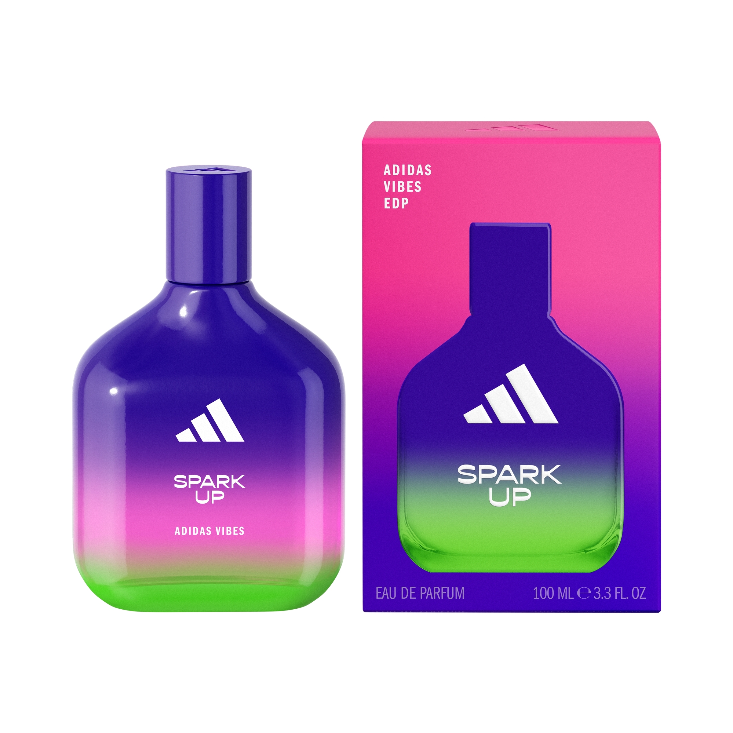 Adidas Vibes Spark Up EDP Spray 100ml - Image 3