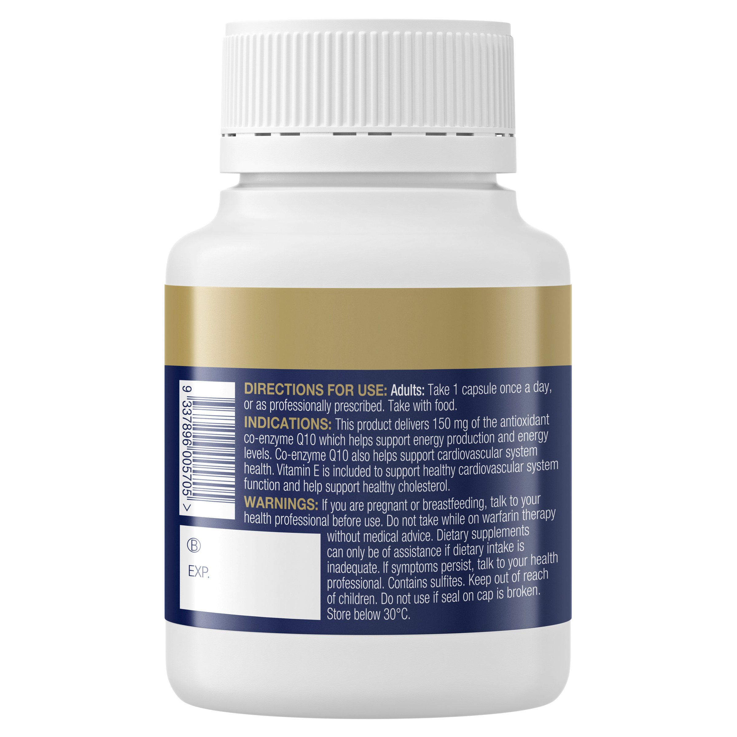 BioCeuticals CoQ10 Excel 150mg - 60 soft capsules - Image 3
