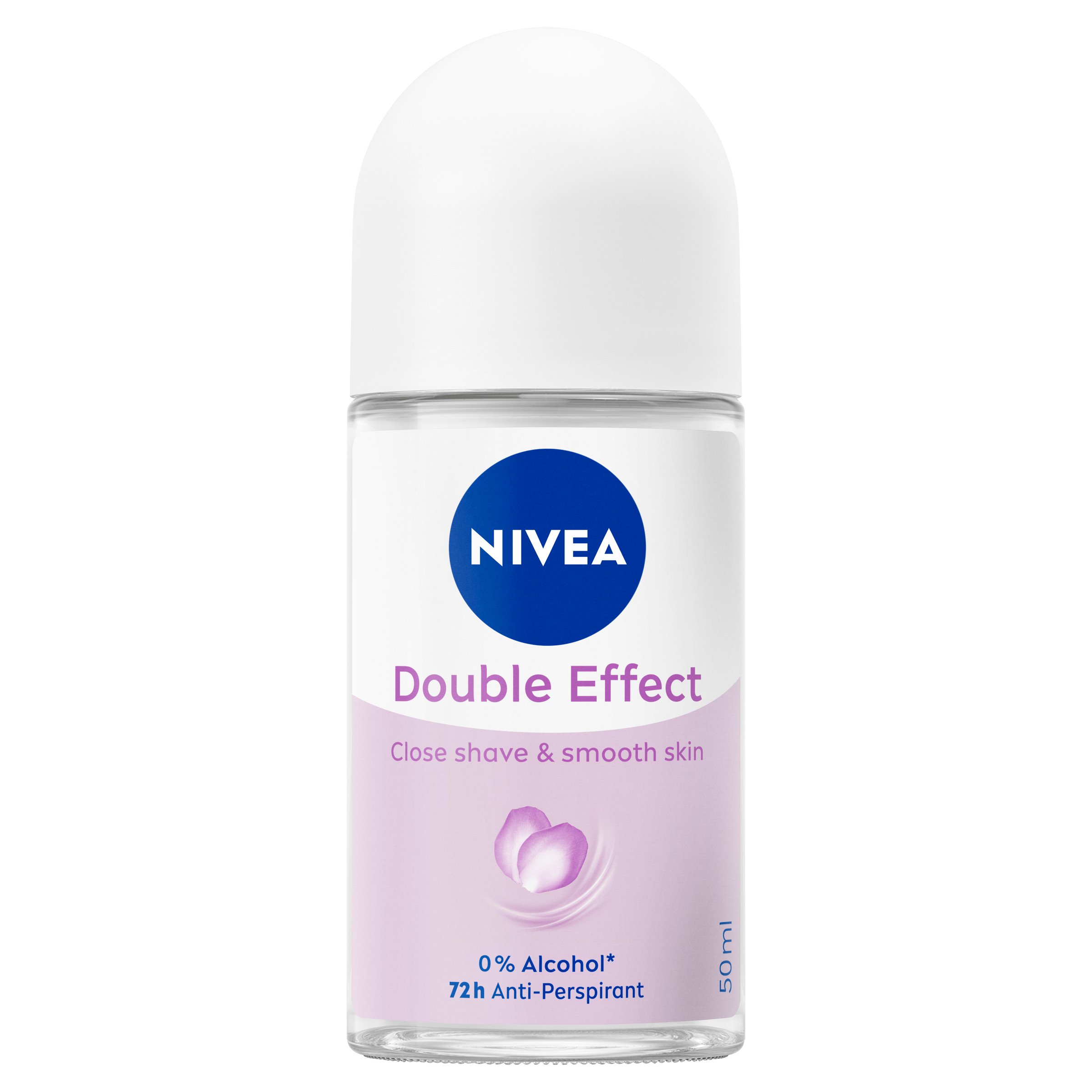 Nivea Deodrant Roll On Double Effect 50ml - Image 1