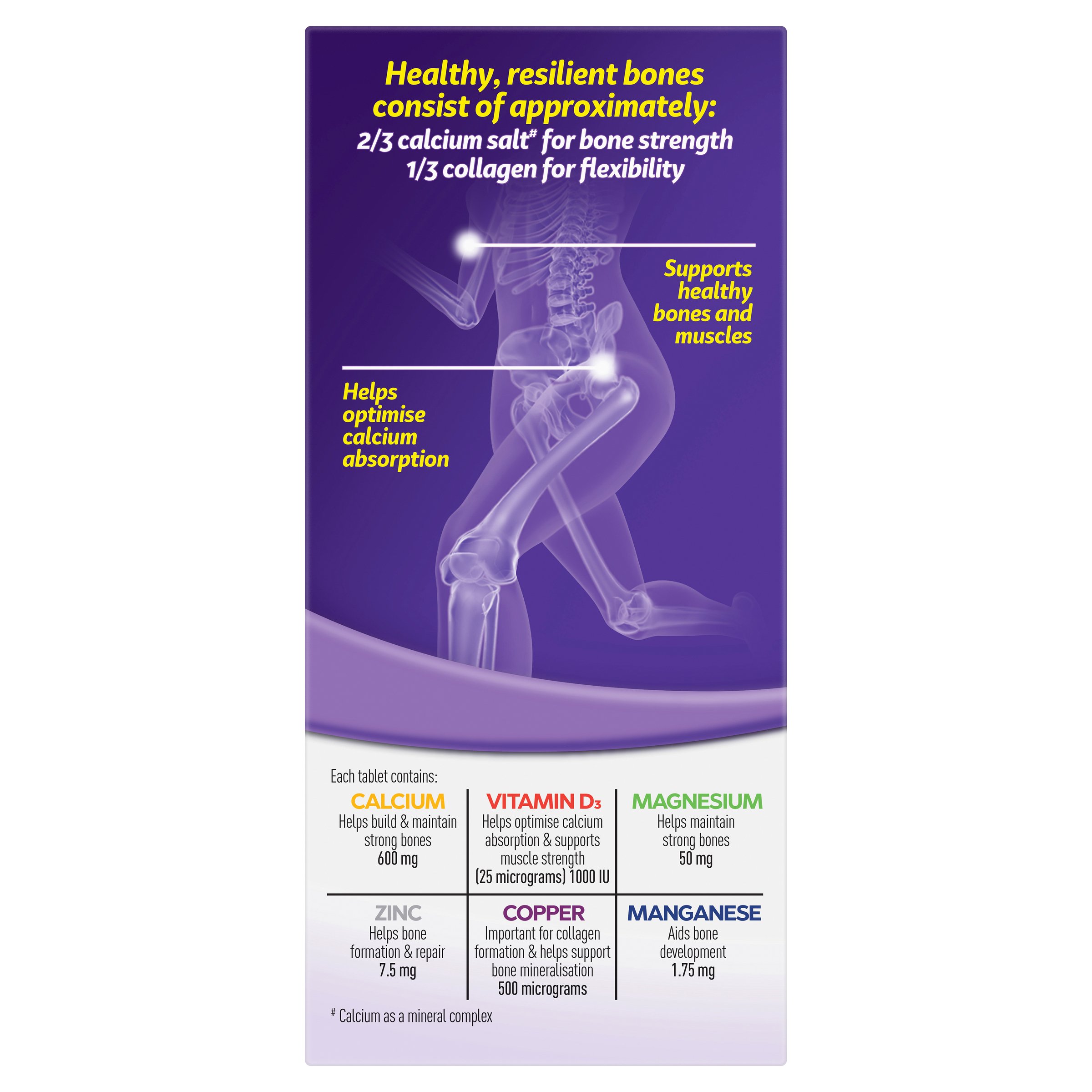 Caltrate Bone & Muscle 100 tablets - Image 3