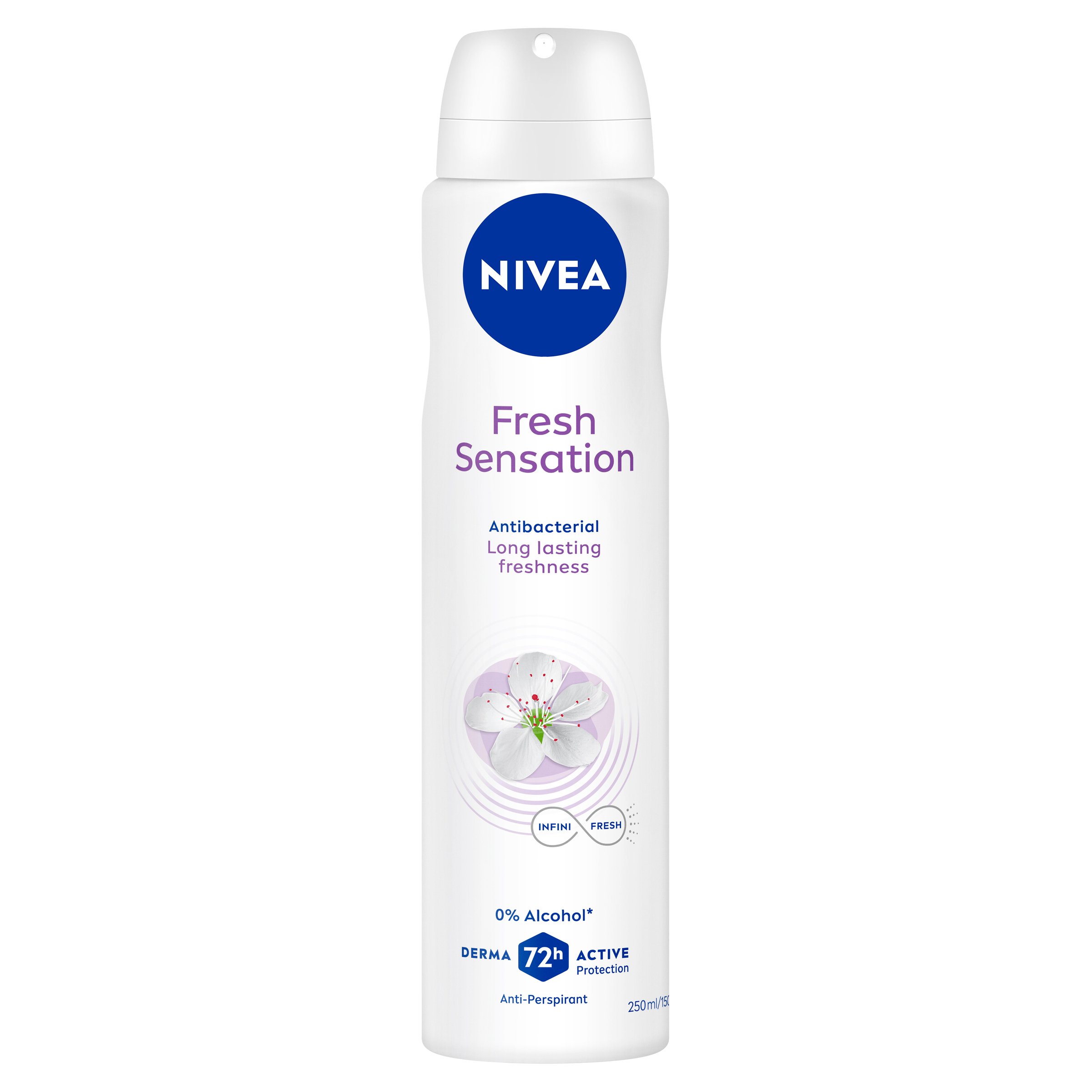 Nivea Fresh Sensation 72HR Aerosol 250ml - Image 1