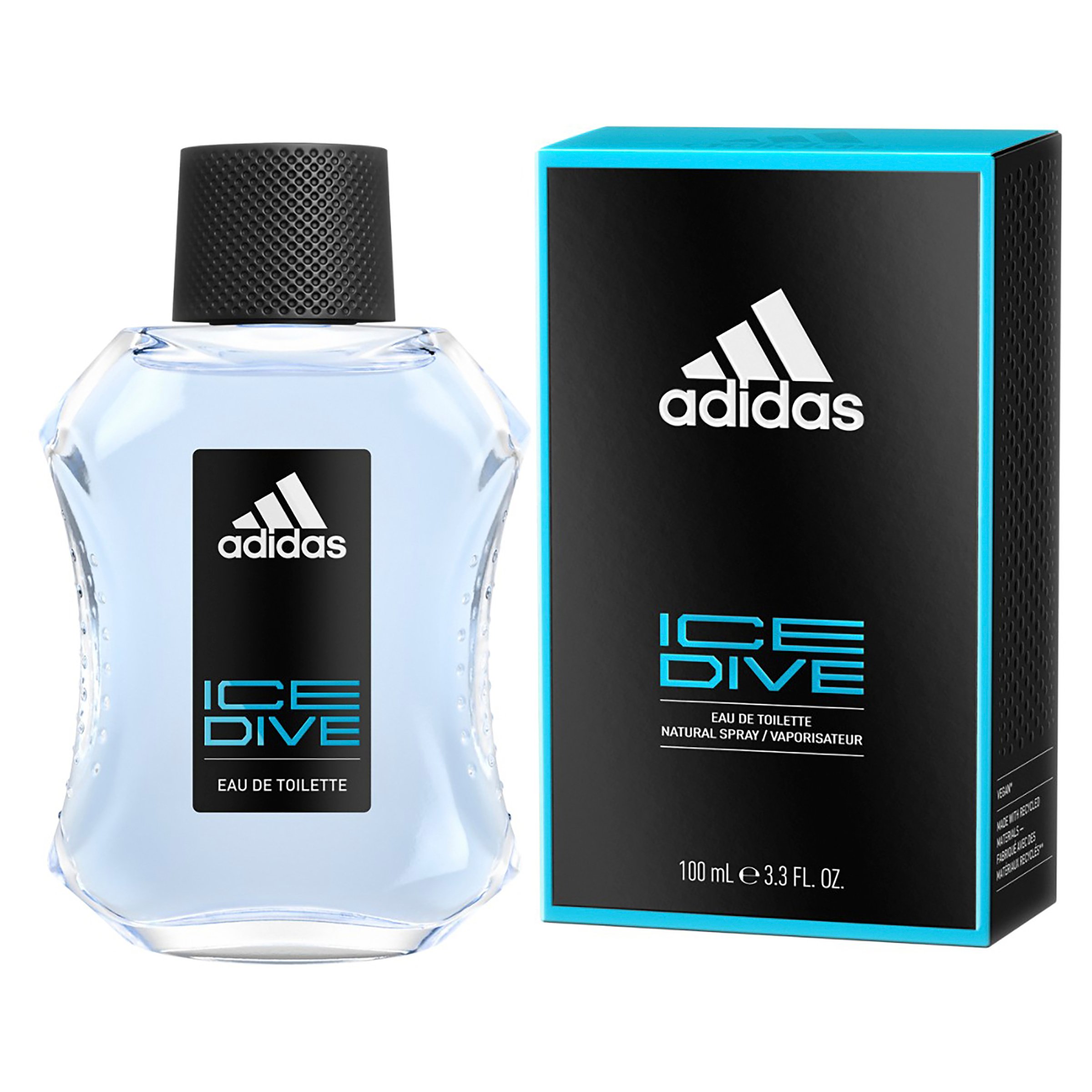Adidas Ice Dive EDT Spray 100ml - Image 4