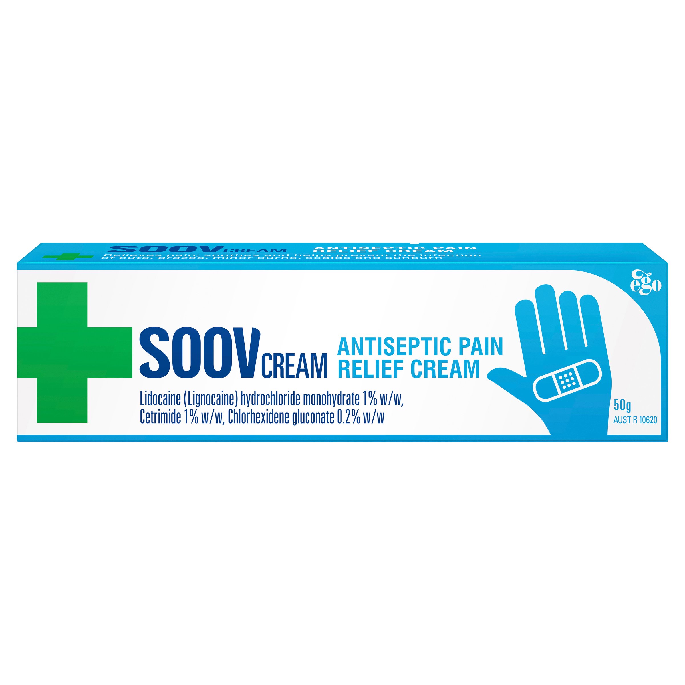 Ego Soov Cream Antiseptic Pain Relief 50g - Image 2