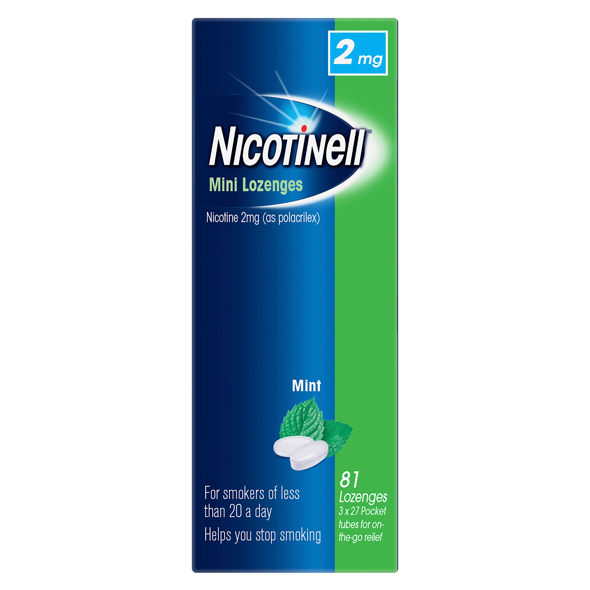 Nicotinell Mini Lozenges 2mg 81 lozenges - Image 3